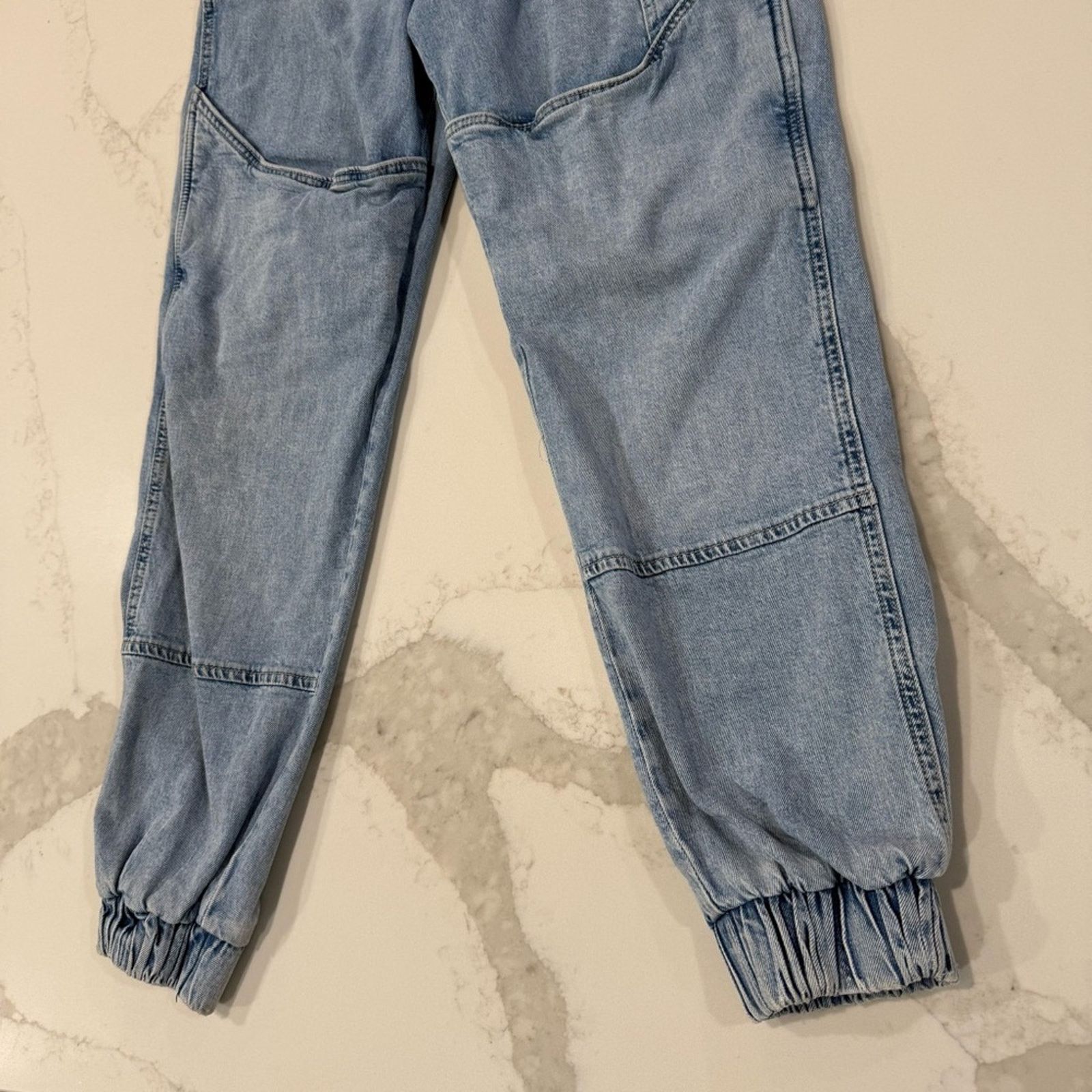 Forever 21 Forever 21 Premium Baggy Cargo Denim Jean Jogger Women Small Size 27" / US 4 / IT 40 - 2 Thumbnail