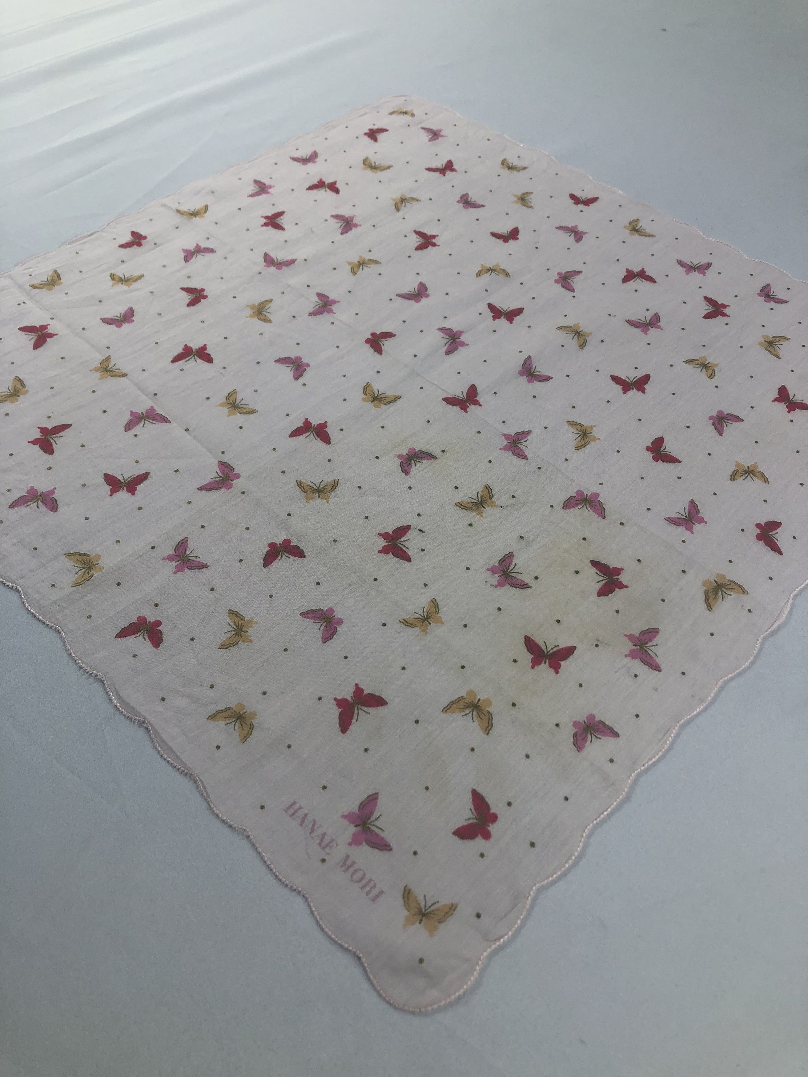 Hanae Mori × Japanese Brand × Vintage Hanae Mori Handkerchief / Bandana / Neckerchief Size ONE SIZE - 4 Thumbnail