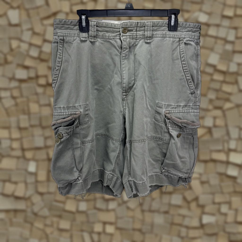 Polo Ralph Lauren Vintage Polo Ralph Lauren Cargo Shorts Men Size 34 Canvas Green Distressed 90s Casual Summer Size US S / EU 44-46 / 1 - 1 Thumbnail