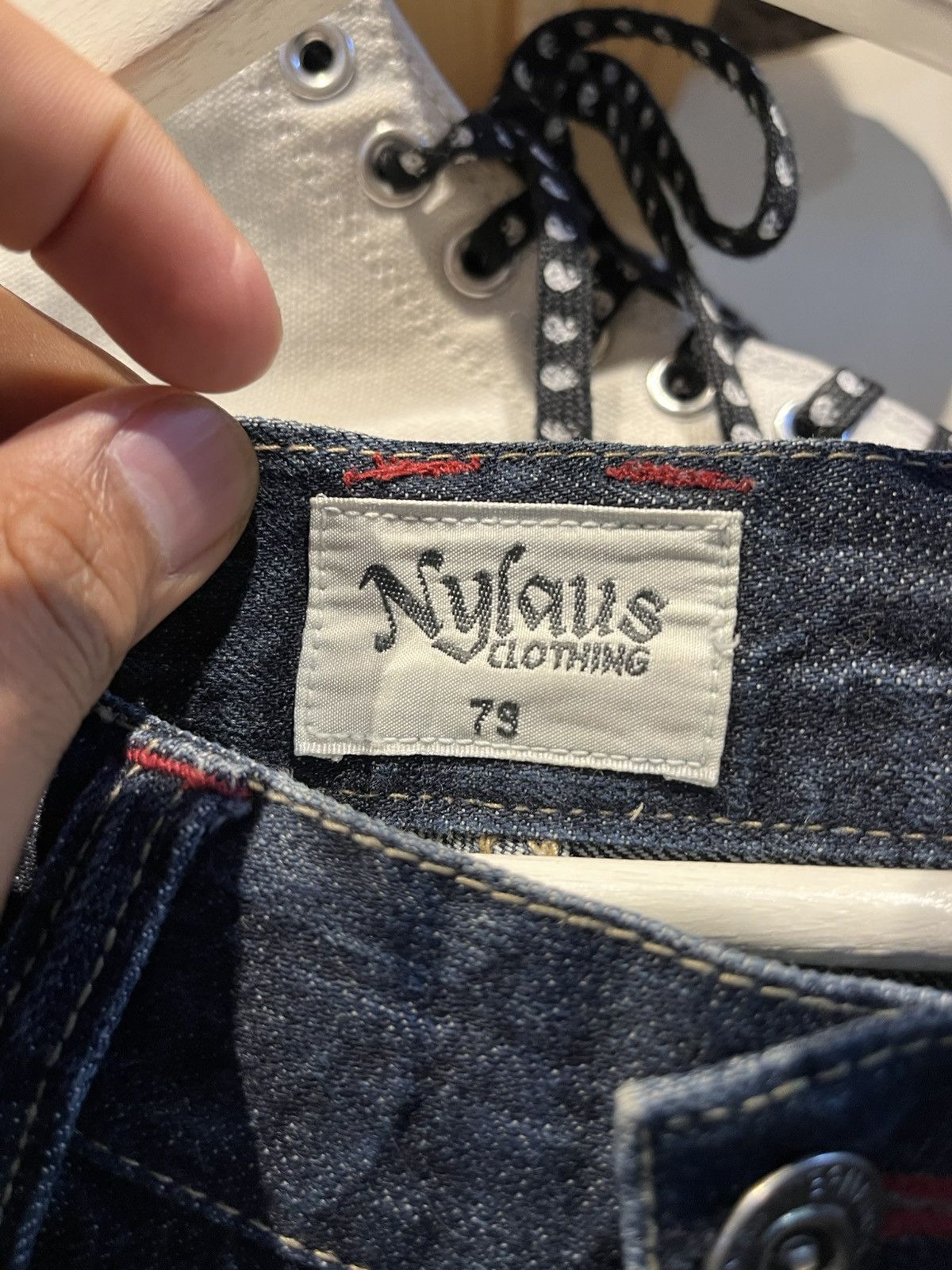 Japanese Brand Nylaus Jeans Japanese Jeans Size US 33 - 5 Thumbnail