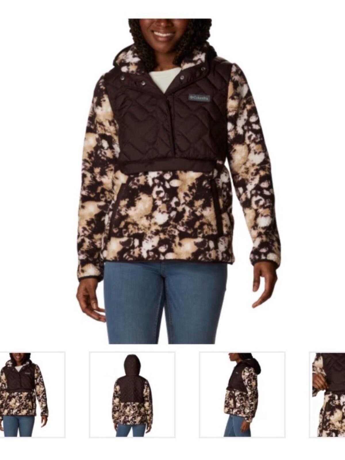 Columbia Columbia Sweet View Fleece Hooded Pullover Size L / US 10 / IT 46 - 3 Thumbnail