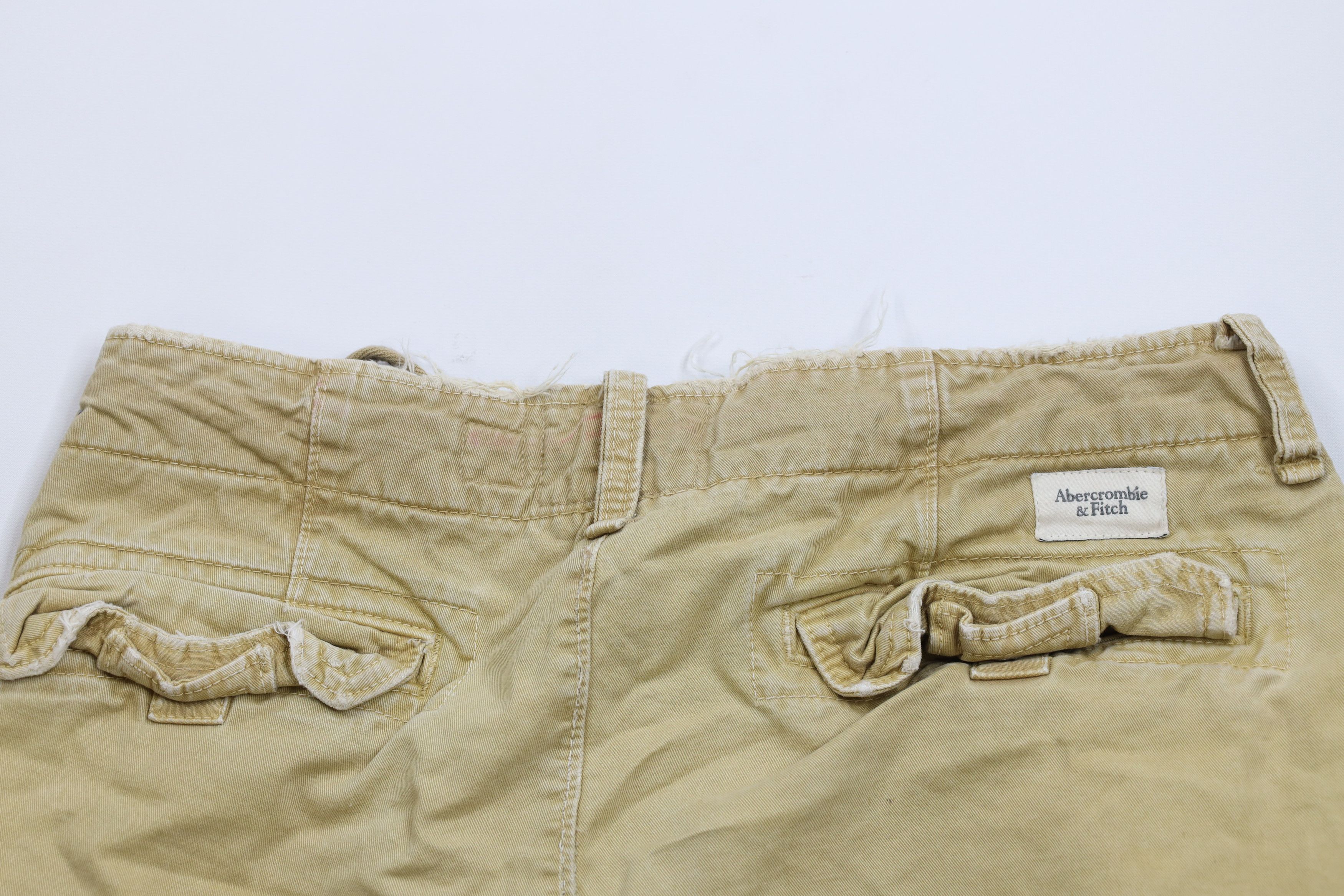 Abercrombie & Fitch × Vintage Vintage Abercrombie & Fitch Button Fly Heavy Cargo Shorts Size US 33 - 12 Thumbnail