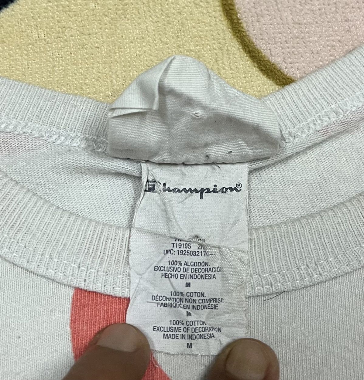 Champion Rare CHAMPION FullPrint Design Shirt Size US M / EU 48-50 / 2 - 8 Thumbnail