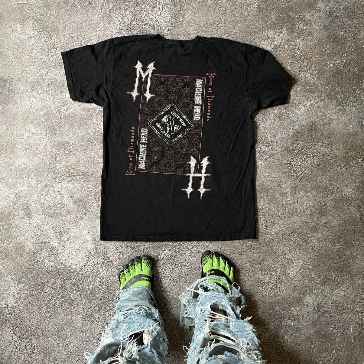 Vintage Vintage Y2K Graphic Tee Black Goth Horror Skeleton Abstract Size US L / EU 52-54 / 3 - 7 Thumbnail