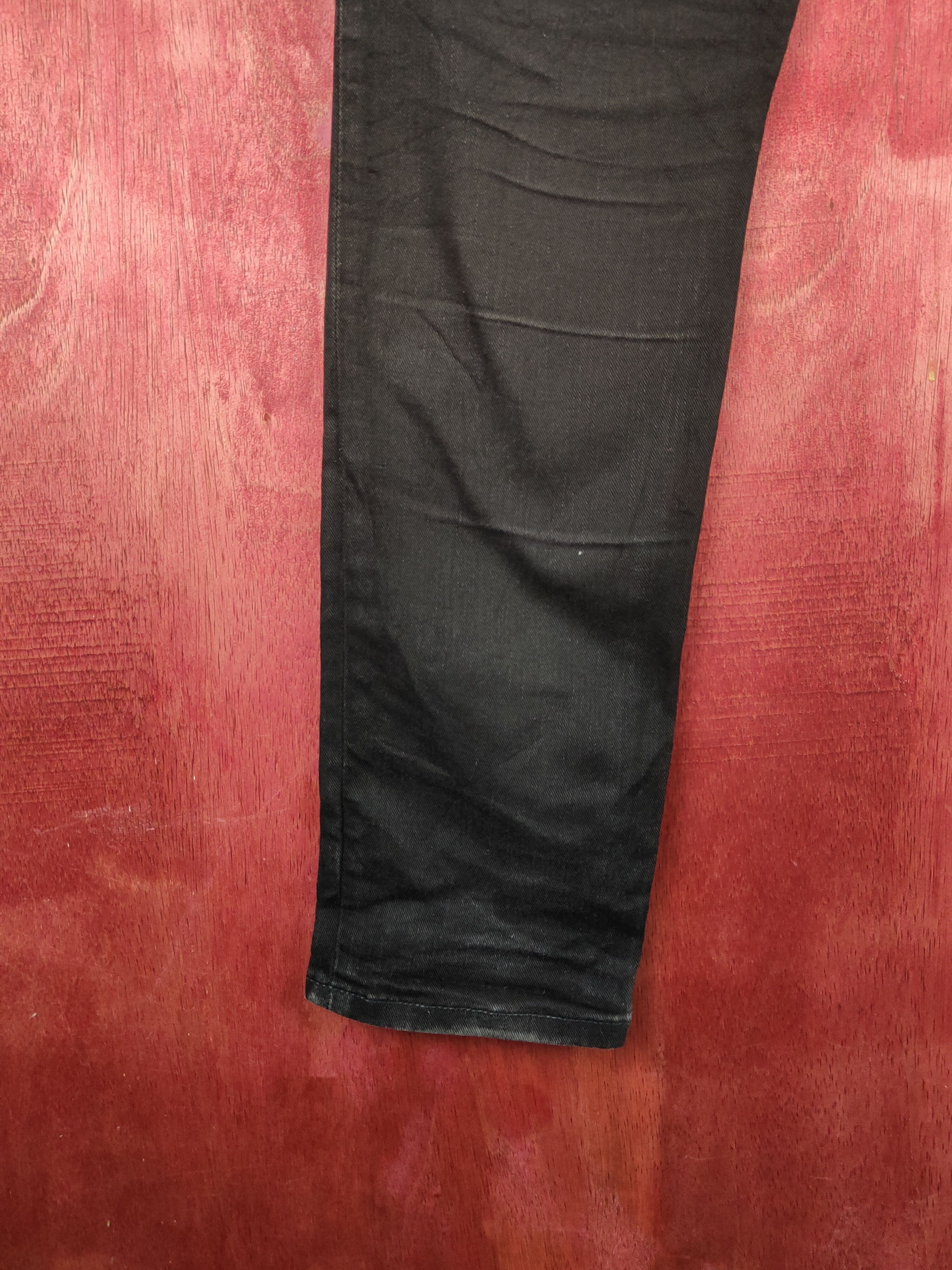 Gap Gap Black Distressed Ripped Skinny Jeans #S2312 Size US 32 / EU 48 - 10 Thumbnail