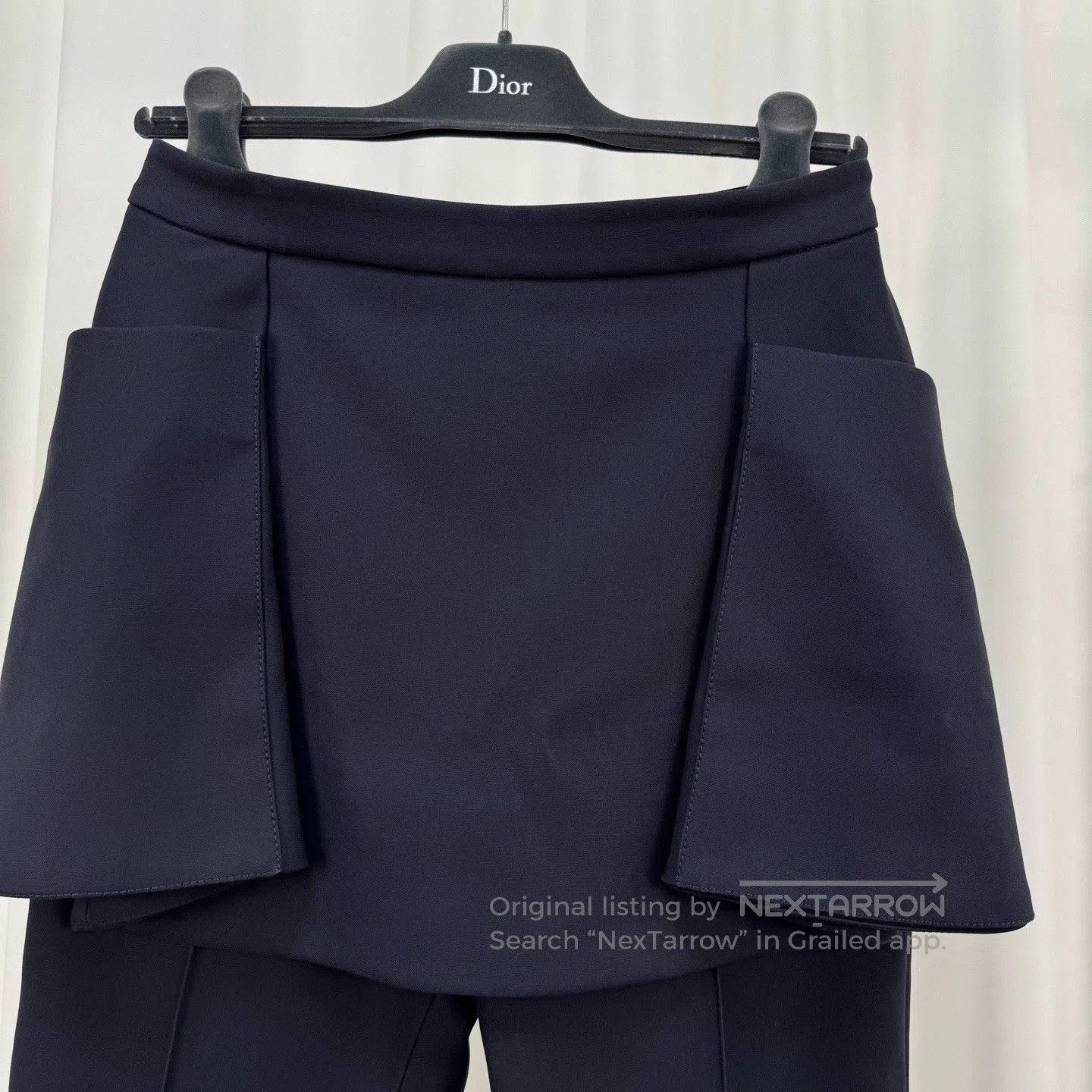 Dior dior black two-piece skirt pants set. Size US 38 / EU 54 - 5 Thumbnail