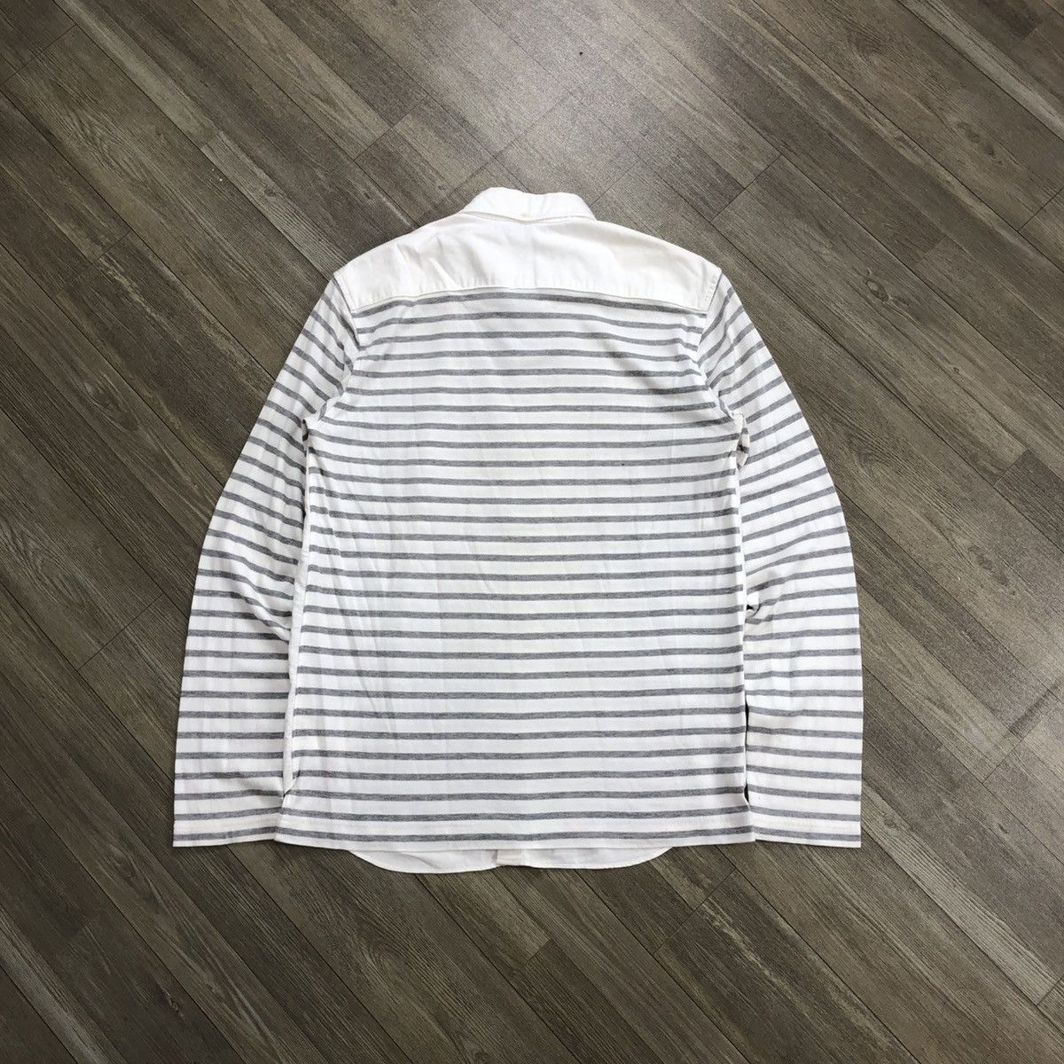 Comme des Garcons Homme AW11 Comme des Garcons Homme CDG Striped Shirt Designer Size US S / EU 44-46 / 1 - 15 Thumbnail