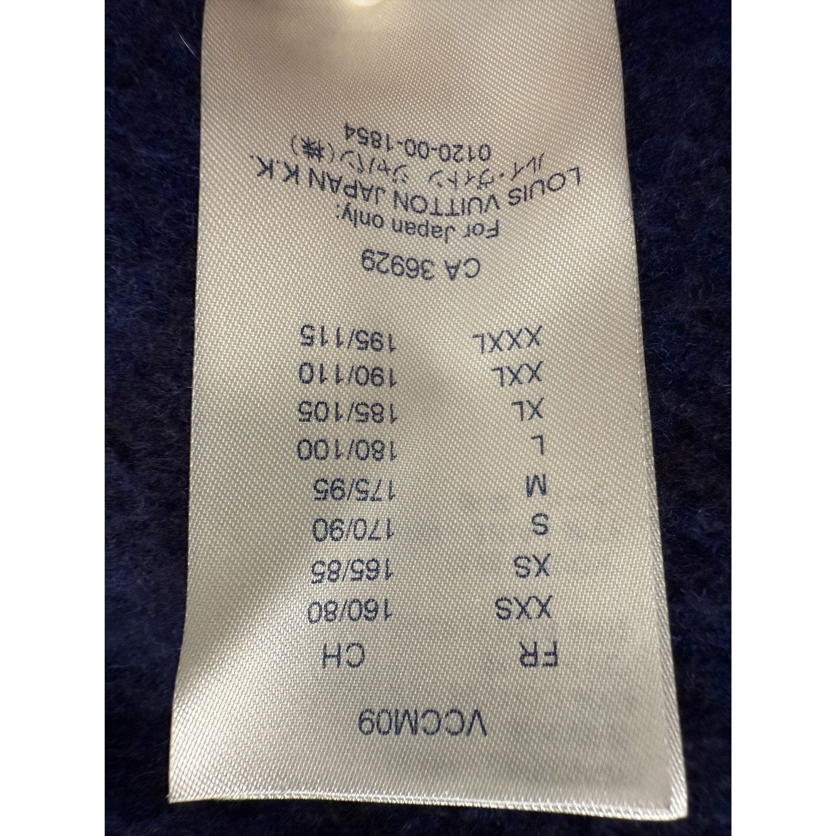 Louis Vuitton Louis Vuitton Mens Monogram Wool Sweater Size L Made In Ital Size US L / EU 52-54 / 3 - 6 Thumbnail