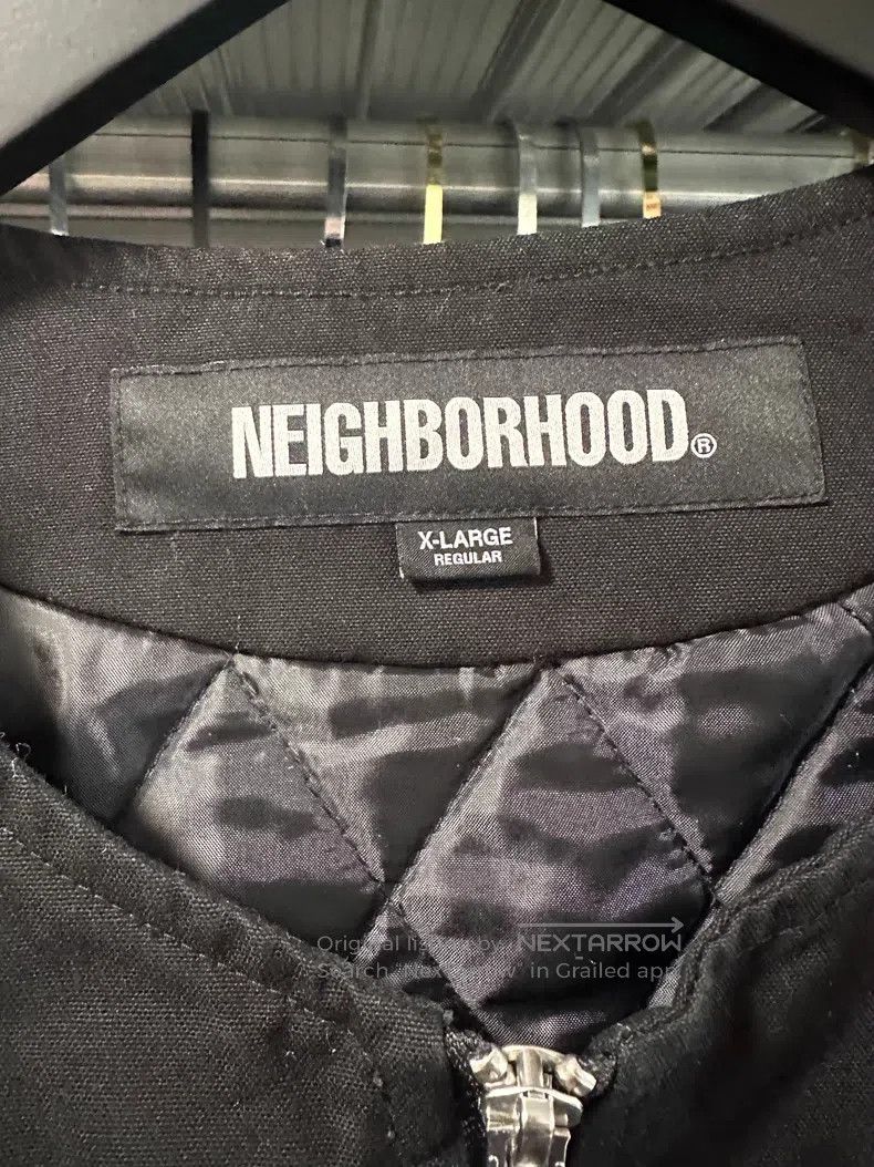 Neighborhood Neighborhood Quilted Embroidered Workwear Vest Size US XL / EU 56 / 4 - 4 Thumbnail