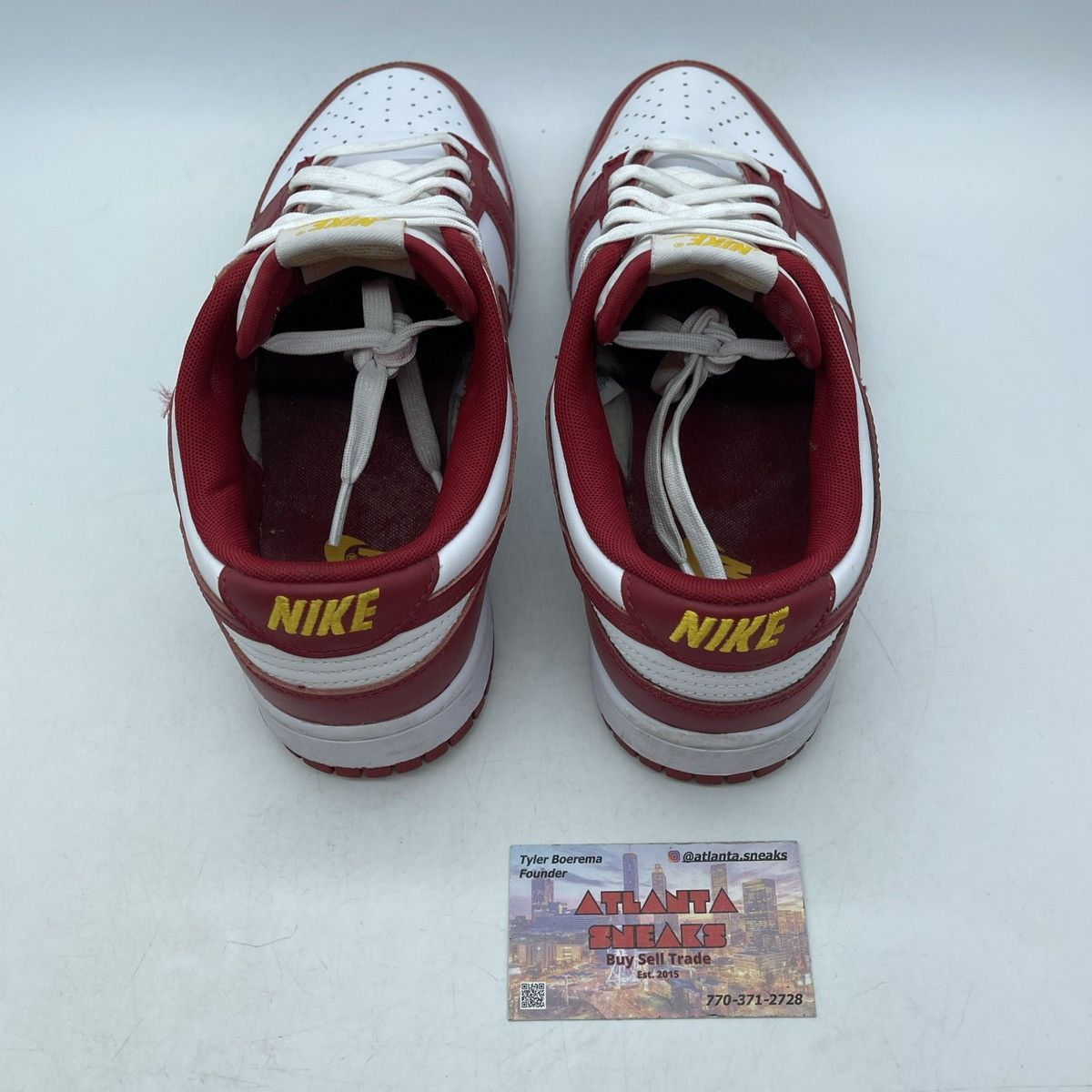 Nike Dunk low gym red Size US 9.5 / EU 42-43 - 6 Thumbnail