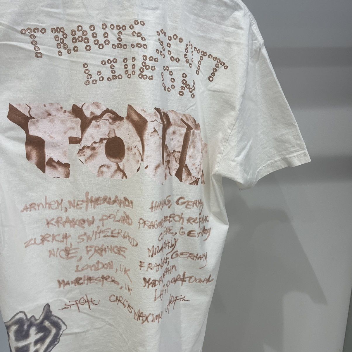 Travis Scott Travis Scott Utopia Tour Circus Maximus European Skitzo Tee Size US L / EU 52-54 / 3 - 5 Thumbnail