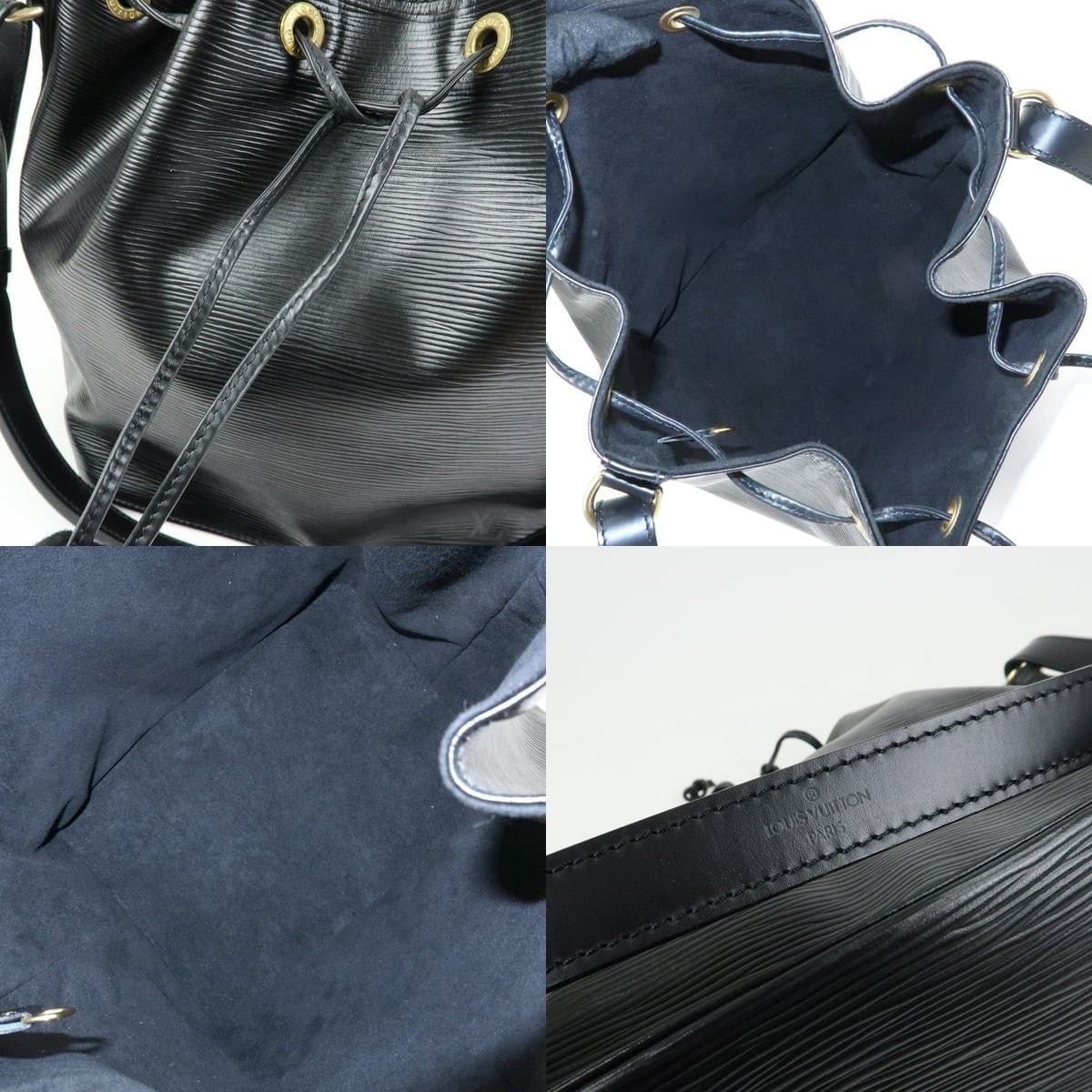 Louis Vuitton Louis Vuitton Epi Noe Shoulder Bag Leather Black Size ONE SIZE - 7 Thumbnail