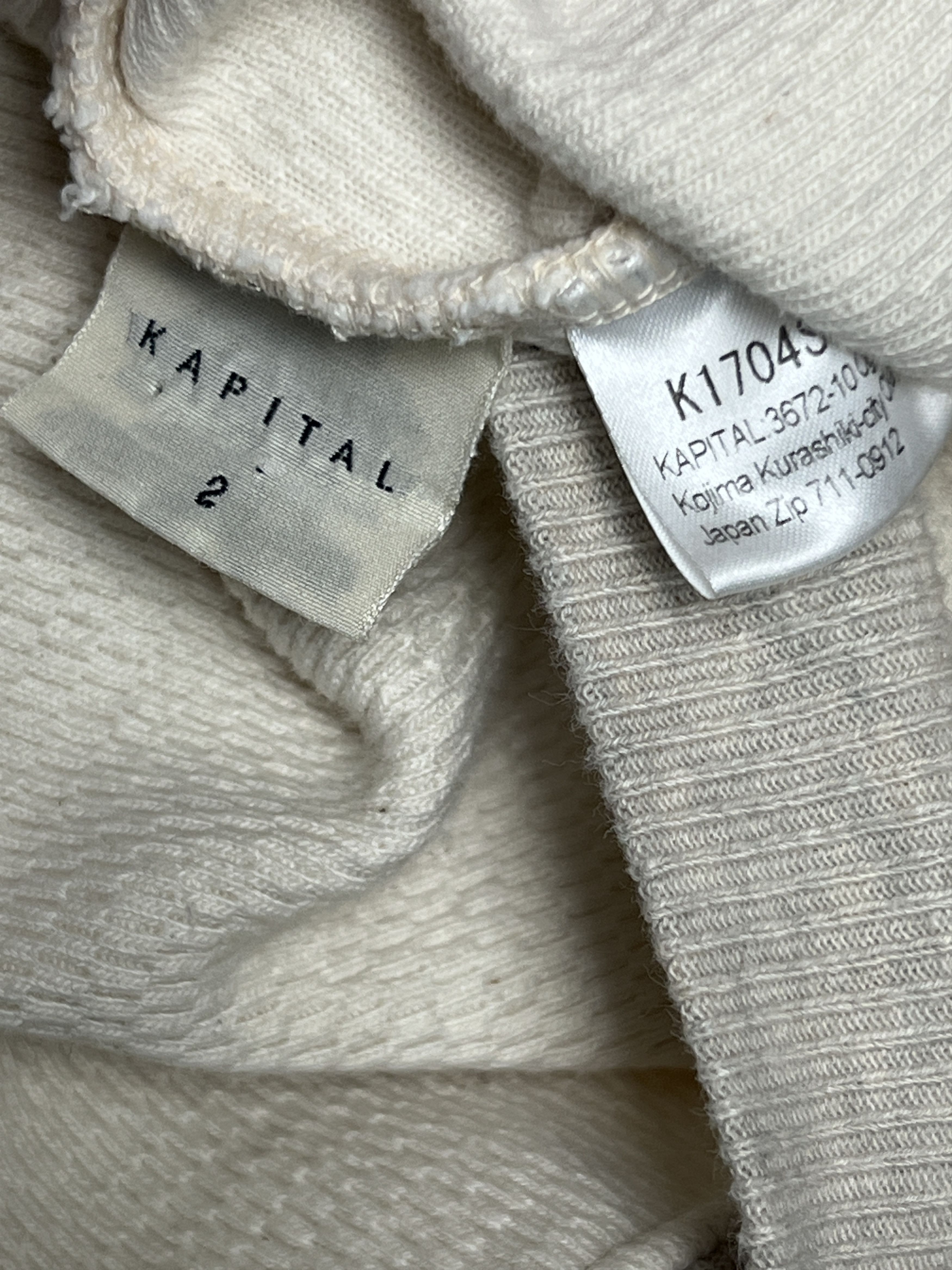 Kapital Army Field Ration Uniform Heavy Pique Short Sleeve T-Shirt Size US M / EU 48-50 / 2 - 7 Thumbnail