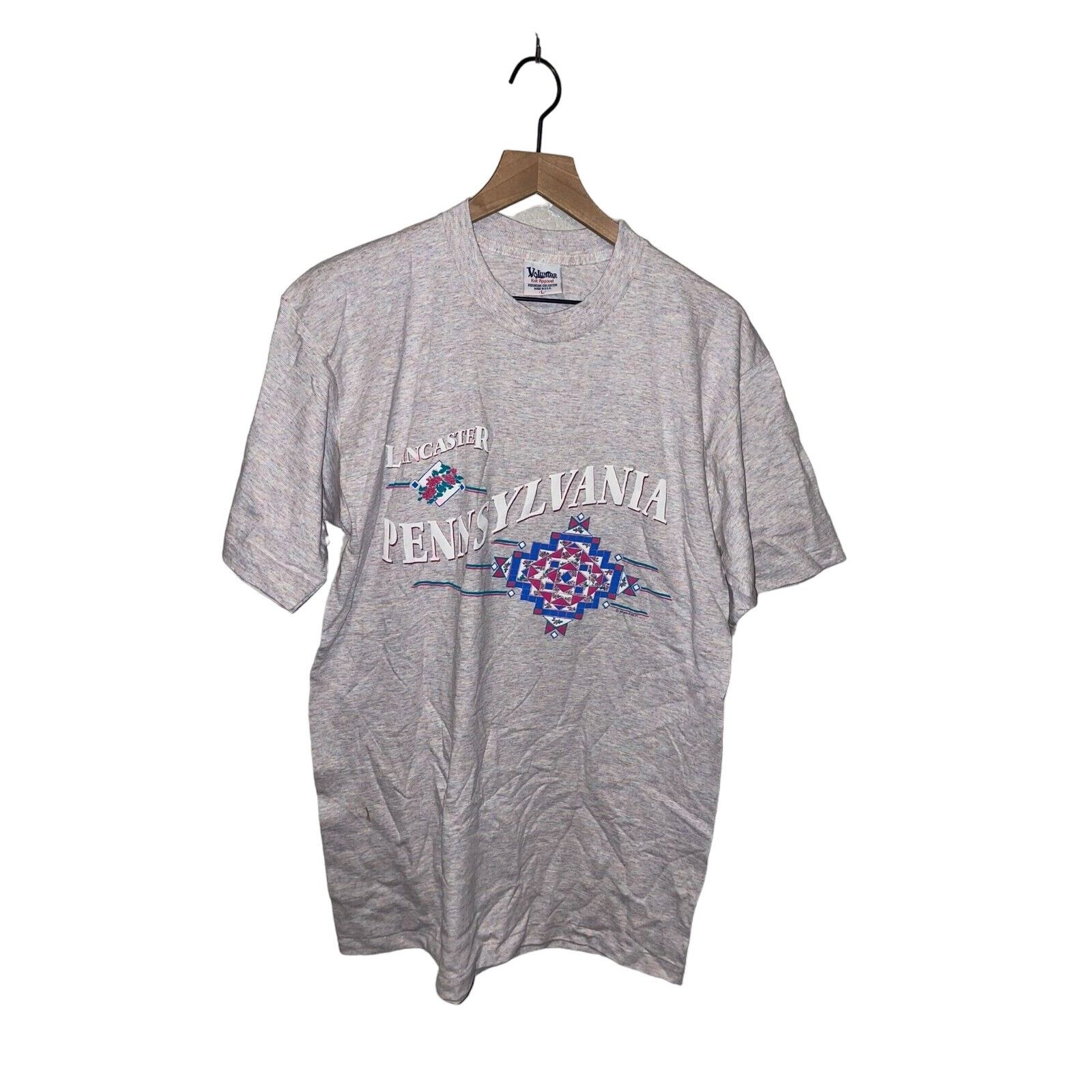 Vintage Vintage Lancaster Pennsylvania Shirt Tee 90s VTG 1991 Large Size US L / EU 52-54 / 3 - 1 Thumbnail