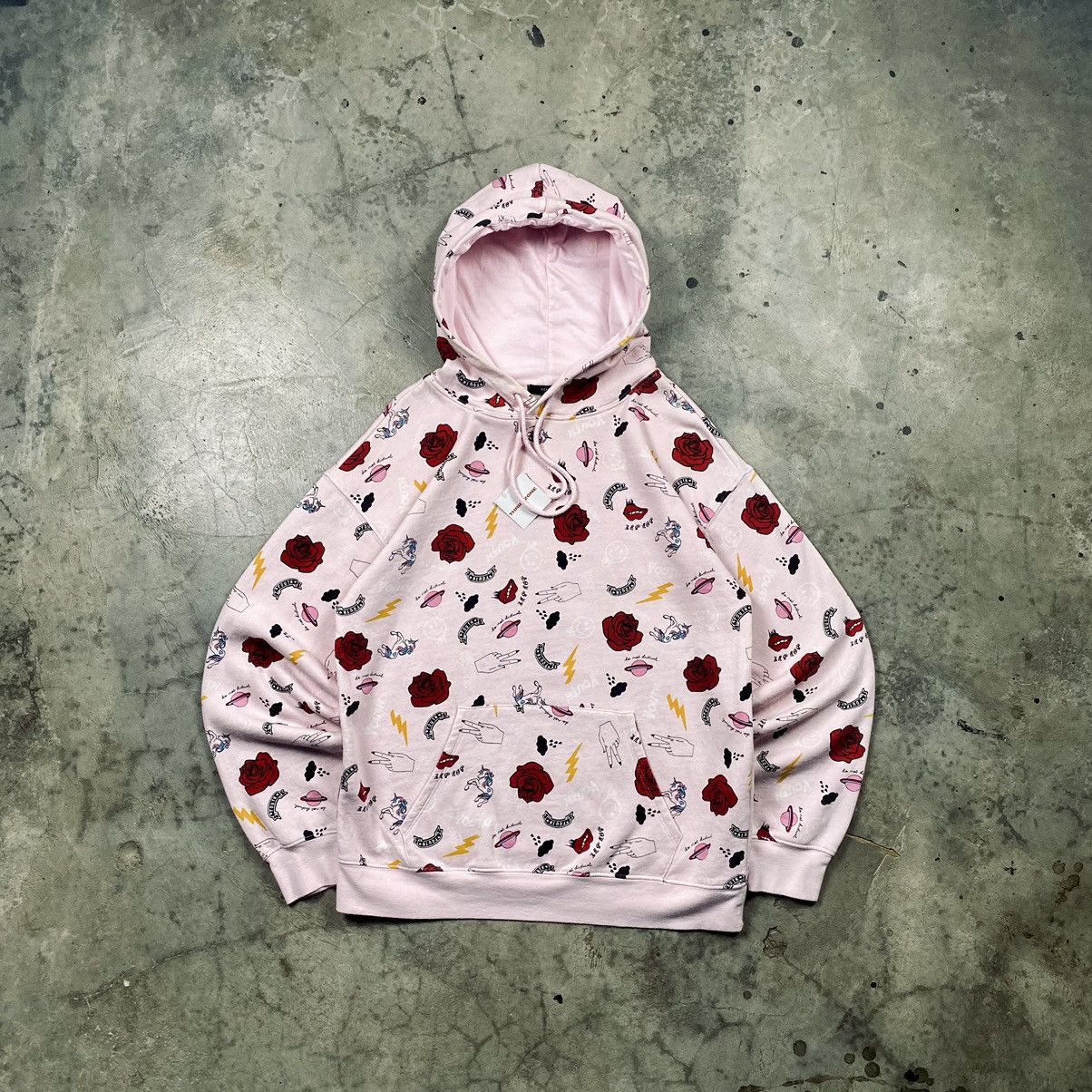 Japanese Brand Pony Girls Streetwear Art Motives Fullprint Pullover Size US M / EU 48-50 / 2 - 1 Thumbnail