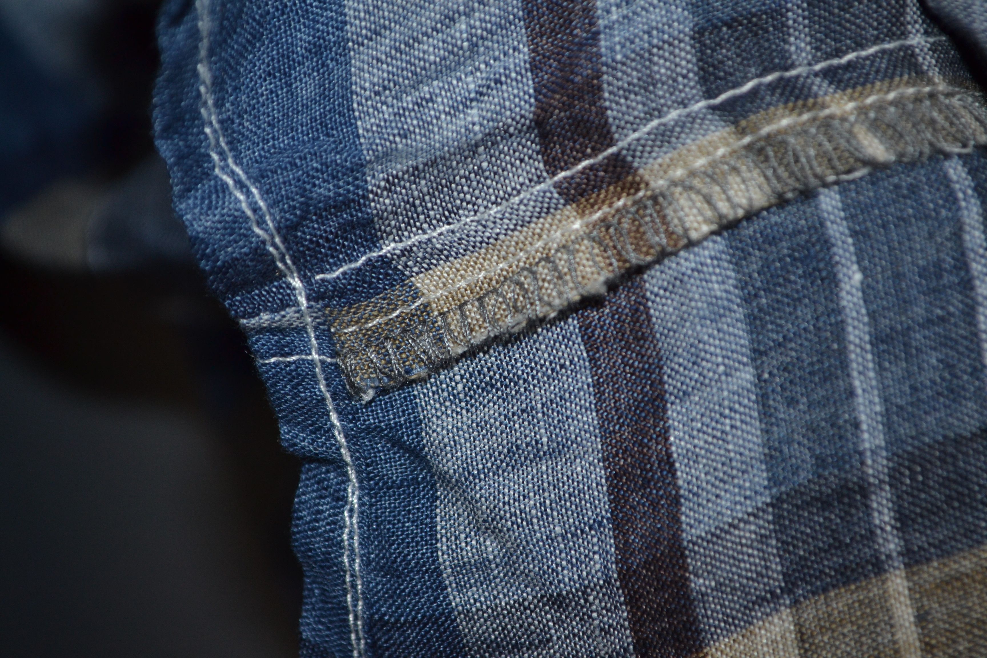Brunello Cucinelli Brunello Cucinelli M size Linen Plaid Shirt Italy Size US M / EU 48-50 / 2 - 7 Thumbnail
