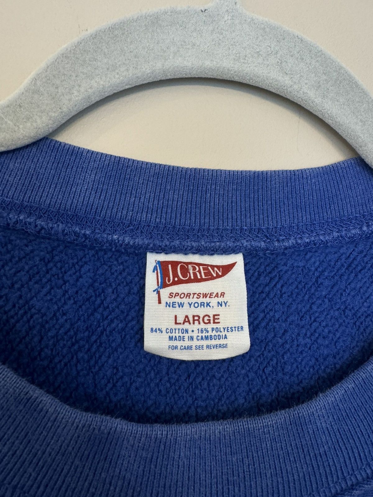 Vintage Lake Placid USA rare sweatshirt blue 90s rare Size US L / EU 52-54 / 3 - 4 Thumbnail
