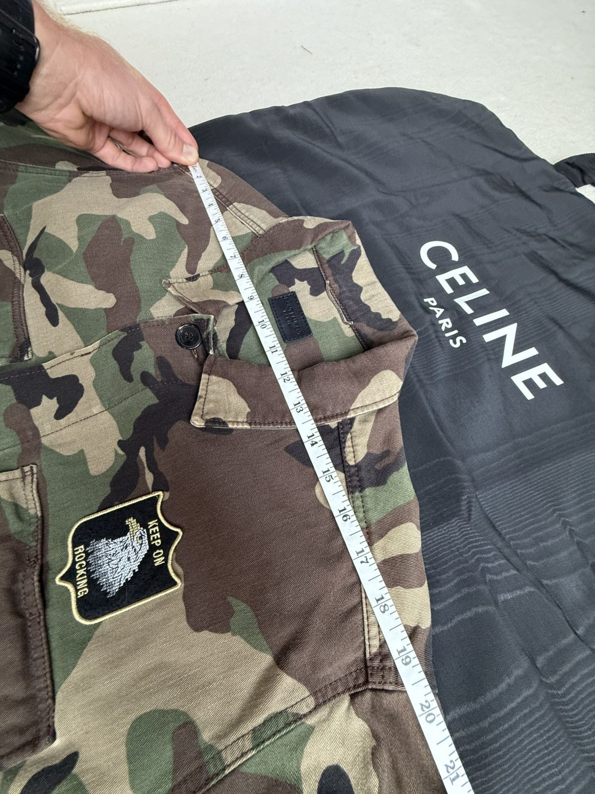 Saint Laurent Paris SS16 Saint Laurent camo yeah baby jacket Hedi Slimane L surf Size US L / EU 52-54 / 3 - 4 Thumbnail