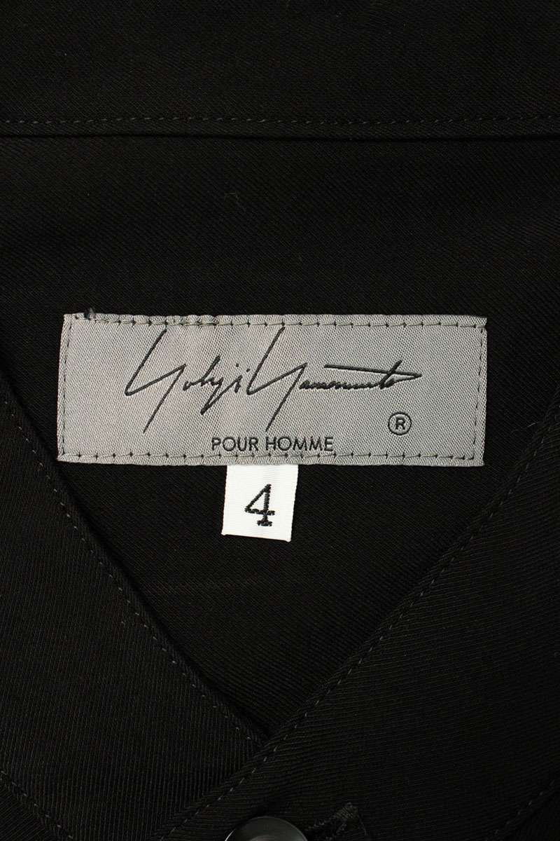 Yohji Yamamoto Yohji Yamamoto POUR HOMME // Band long-sleeved shirt Size US XL / EU 56 / 4 - 3 Thumbnail