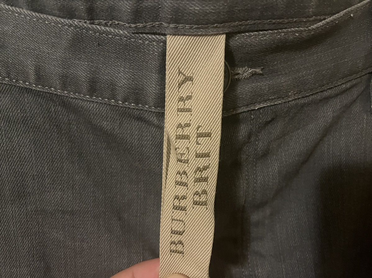 Burberry × Burberry Prorsum Burberry Grey Steadman Slim-Fit Jeans Size 36 Size US 36 / EU 52 - 4 Thumbnail