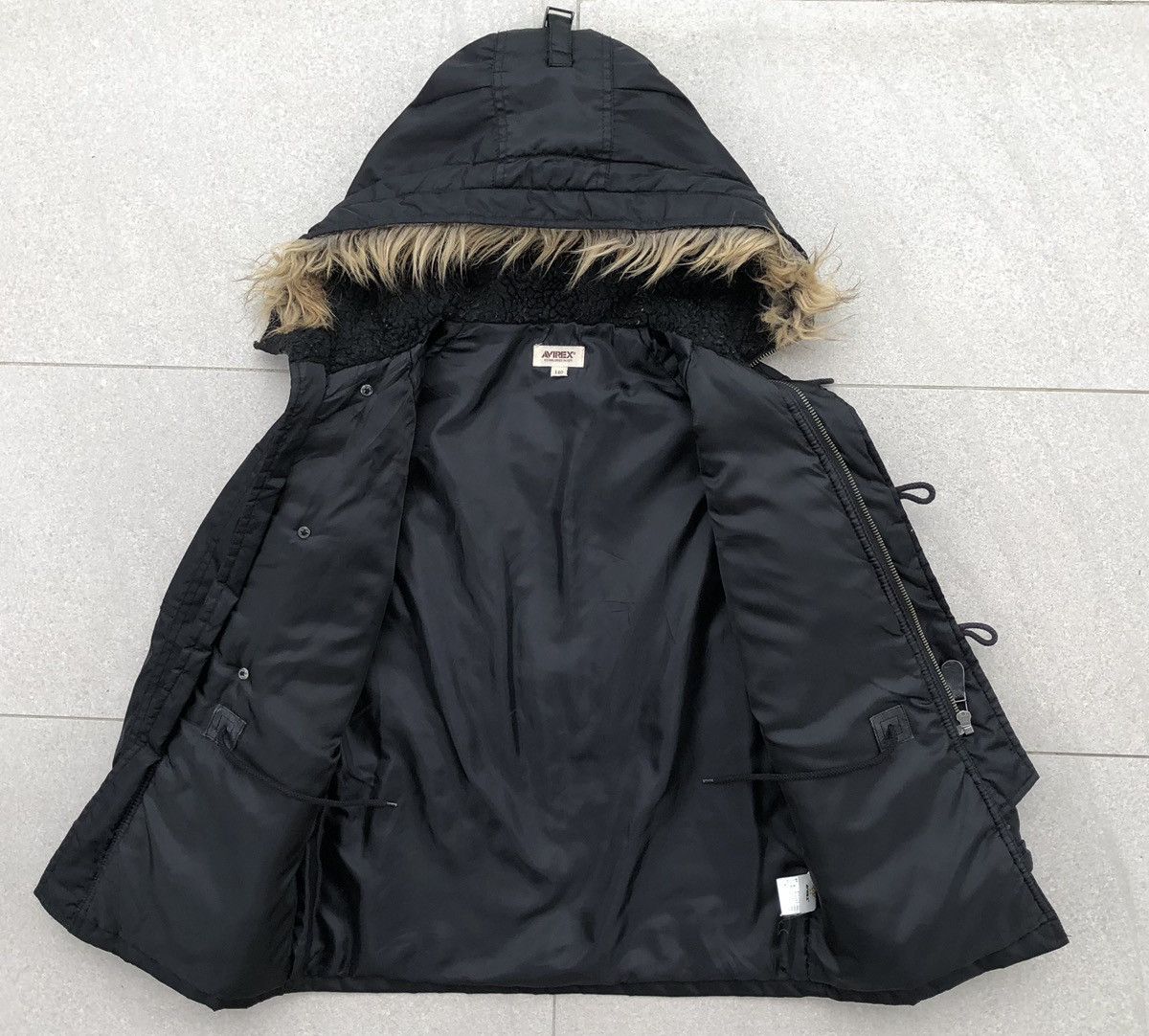 Avirex Avirex Kids - Outerwear N-3B Embroidery Logo Military Jacket Size US XXS / EU 40 - 13 Thumbnail