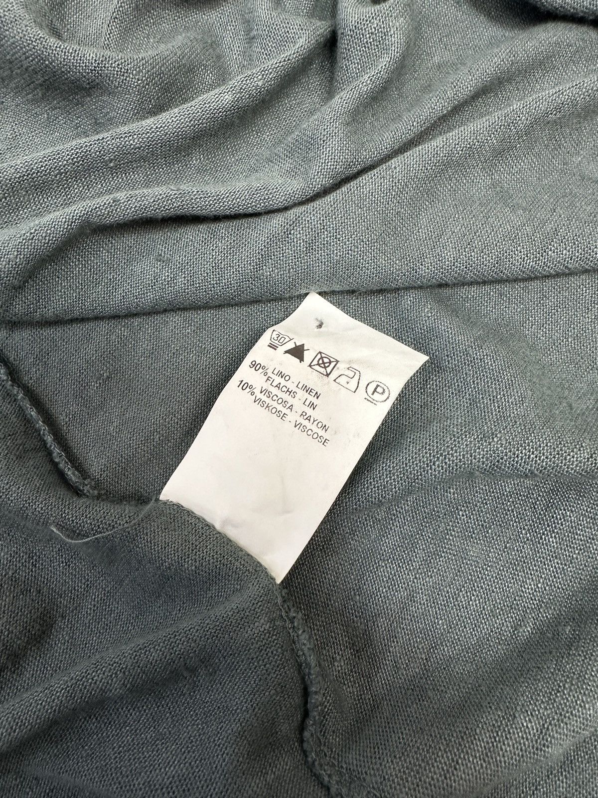 Transit TRANSIT PAR SUCH Linen Blend Gray Cardigan 3/4 Sleeve Top Size XL / US 12-14 / IT 48-50 - 11 Thumbnail