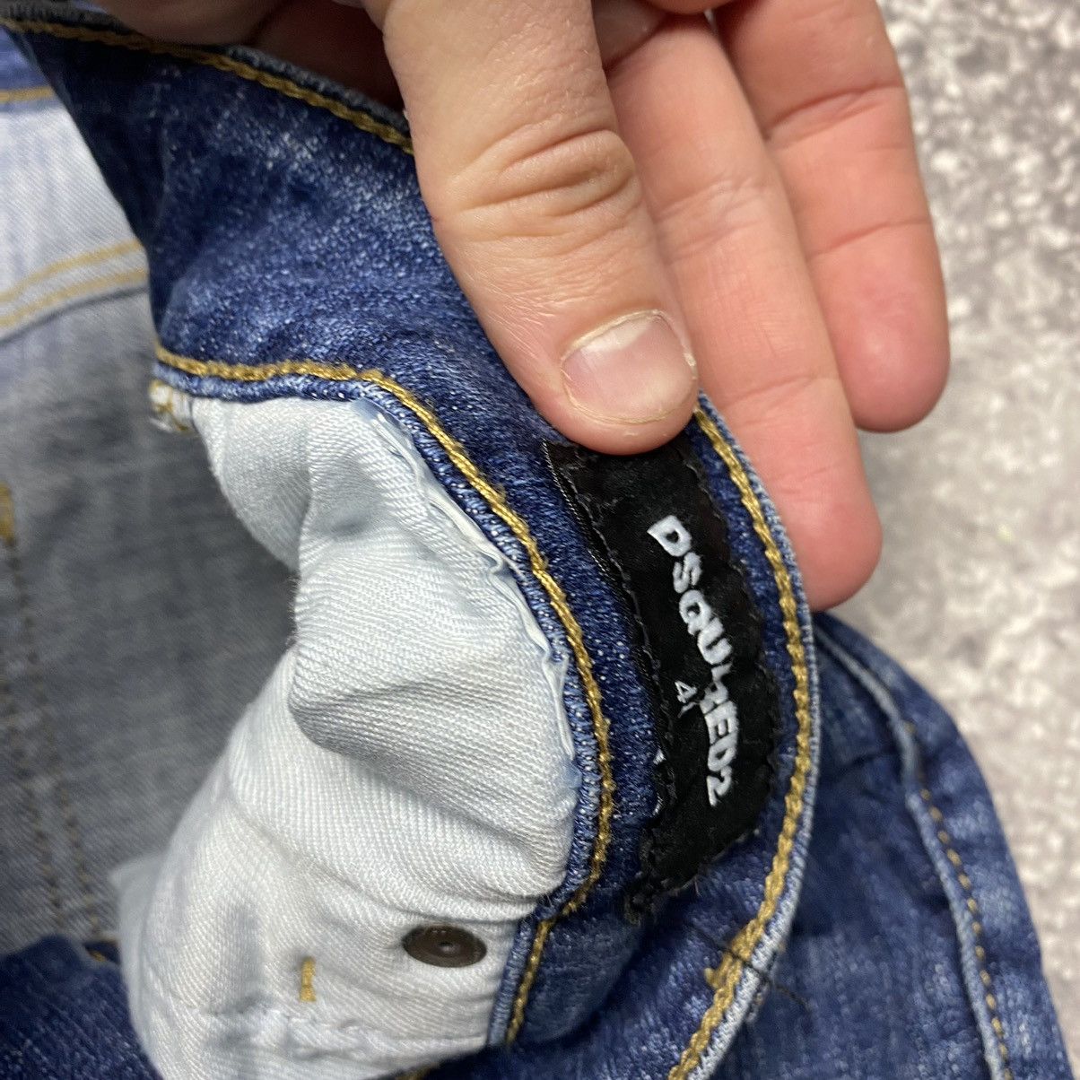 Dsquared2 Luxury Dsquared2 Hype y2k blue denim destressed style jeans Size US 30 / EU 46 - 12 Thumbnail