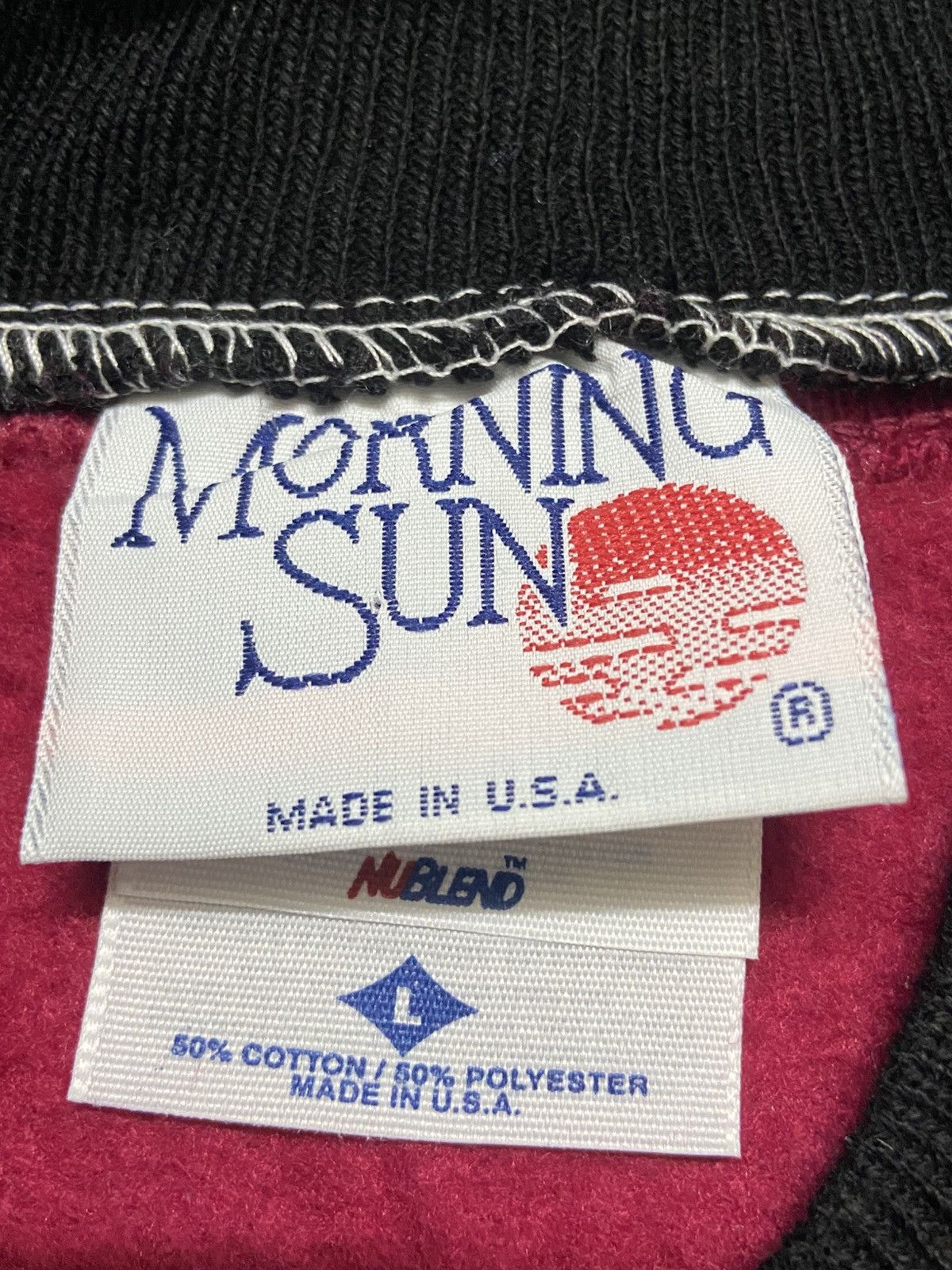 Vintage Vintage Morning Sun “whitton” Pullover Sweatshirt Size US L / EU 52-54 / 3 - 4 Thumbnail