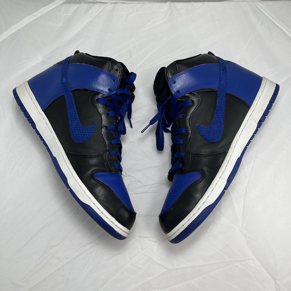 Nike Size 12.5 2012 Nike Dunk High Royal J pack Jordan Size US 12.5 / EU 45-46 - 9 Thumbnail