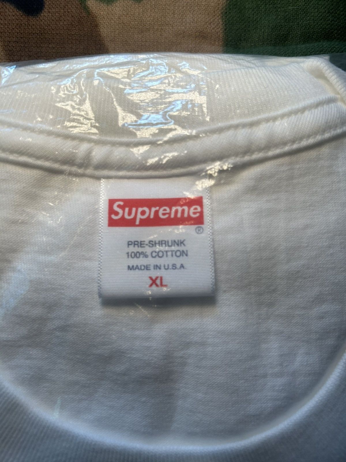 Supreme Supreme Slap Shot Tee White XL FW22 Size US XL / EU 56 / 4 - 5 Thumbnail