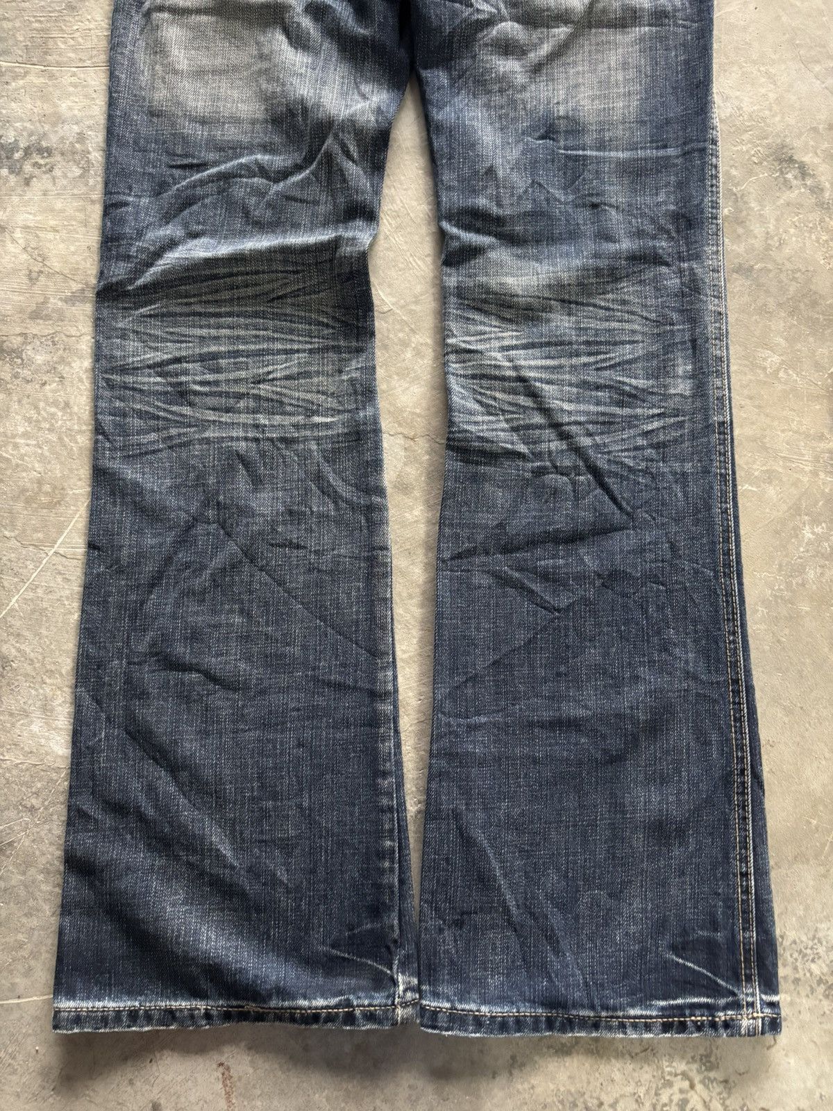 Hysteric Glamour FLARE EDGE RUPERT DISTRESSED JAPANESE DENIM MULTIPOCKET Size US 29 - 19 Thumbnail