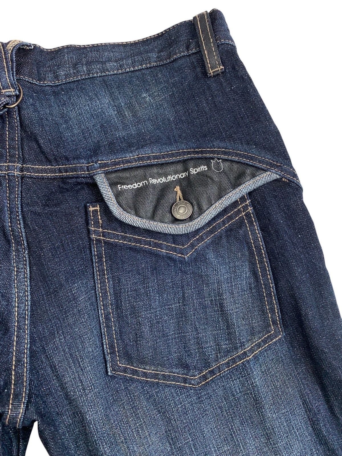 PPFM PPFM “Freedom Revolutionary Spirits” Bondage Denim Size US 29 - 8 Thumbnail