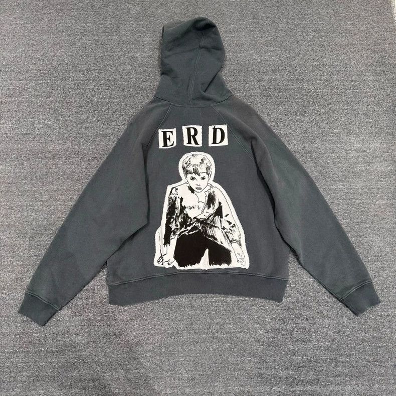 Enfants Riches Deprimes Grey Vintage Hoodie