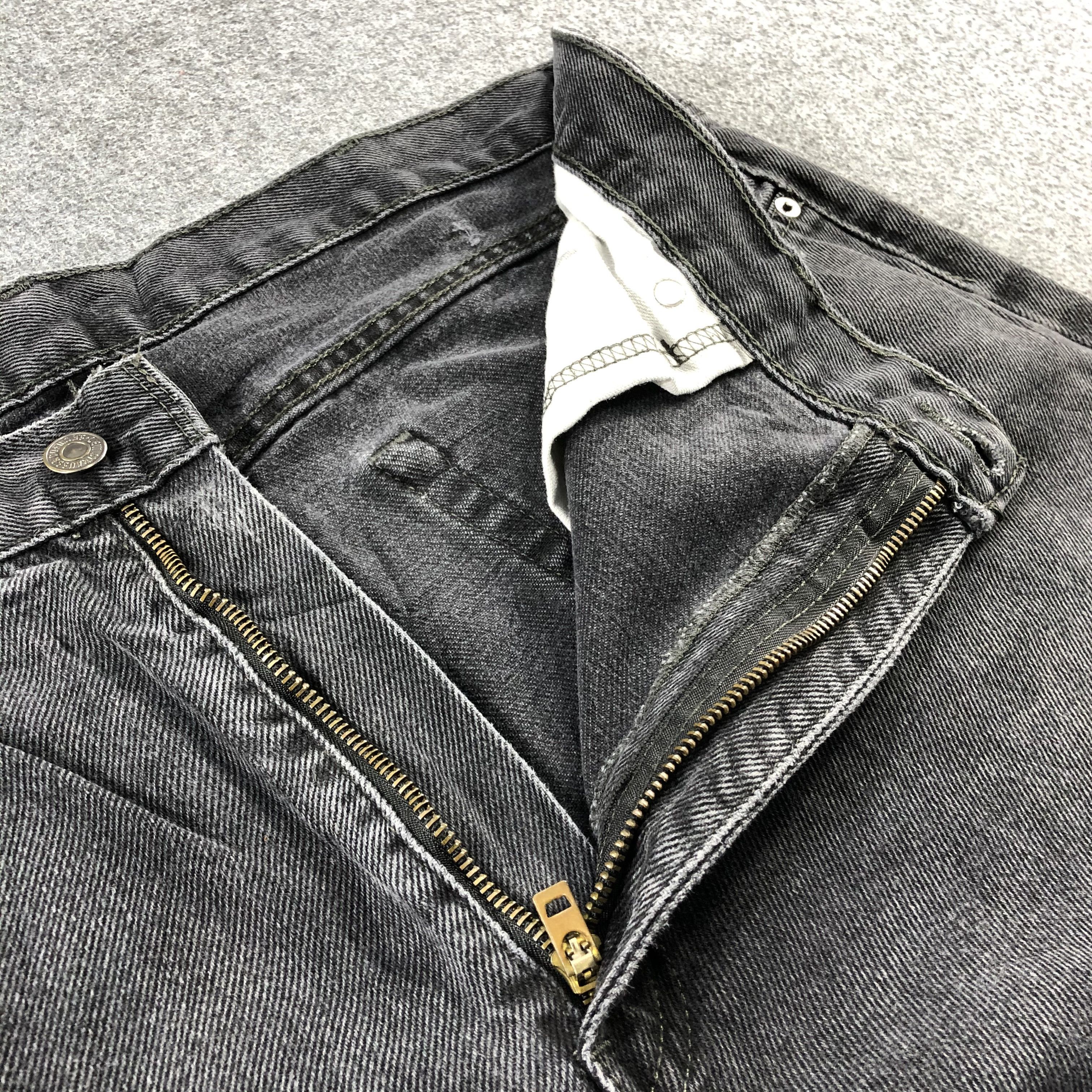 Levi's Vintage Faded Black Levis 505 Jeans-J2522 Size US 40 / EU 56 - 9 Thumbnail