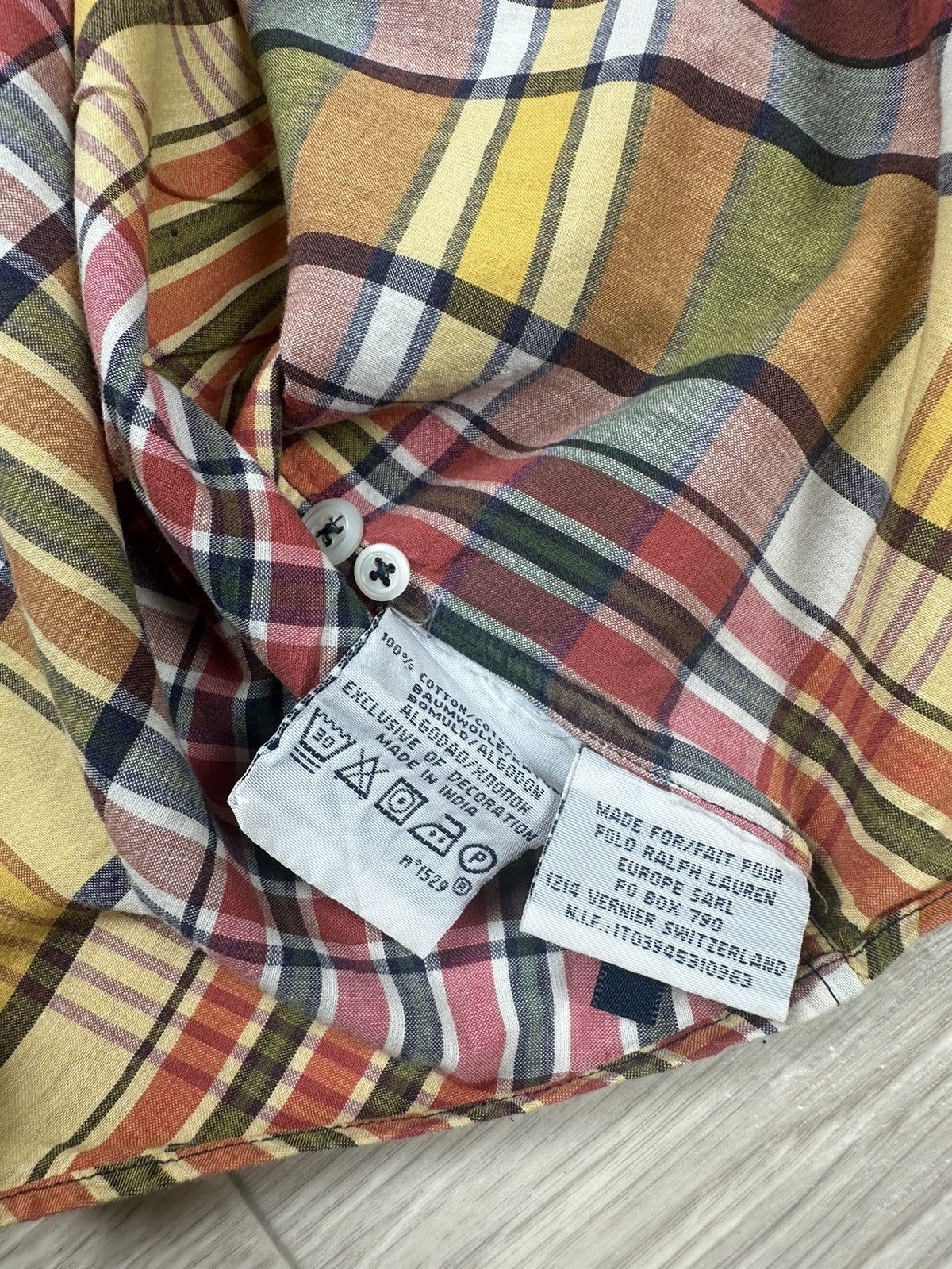 Flannel × Polo Ralph Lauren × Vintage Vintage Polo Ralph Lauren Shirts Button Ups Size US L / EU 52-54 / 3 - 8 Thumbnail
