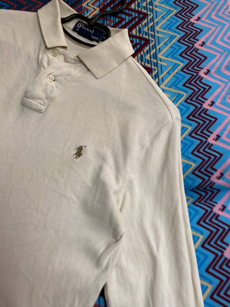 Polo Ralph Lauren Y2K Vintage Streetwear Long Sleeve white Polo Ralph Lauren Size US S / EU 44-46 / 1 - 7 Thumbnail