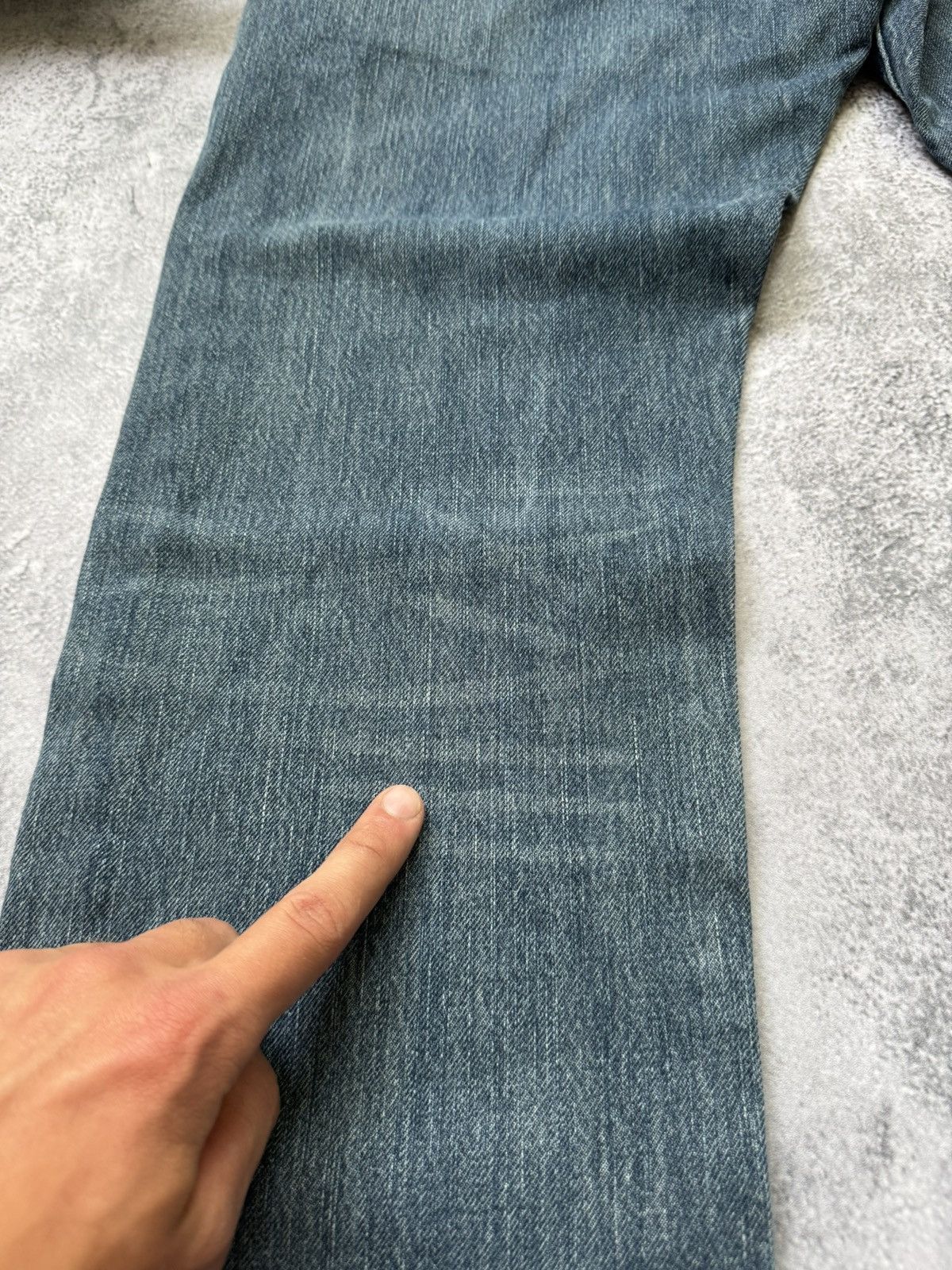 Levi's × Vintage Vintage Levi’s 501 Faded Blue Jeans 34x32 Size US 34 / EU 50 - 10 Thumbnail