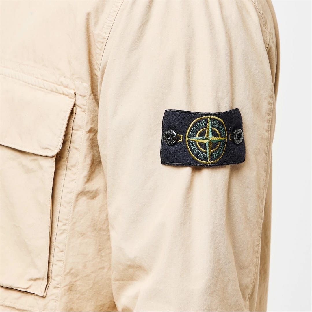 Stone Island o1g2r1mq0526 Functional Overshirt in Beige Size US XL / EU 56 / 4 - 5 Thumbnail