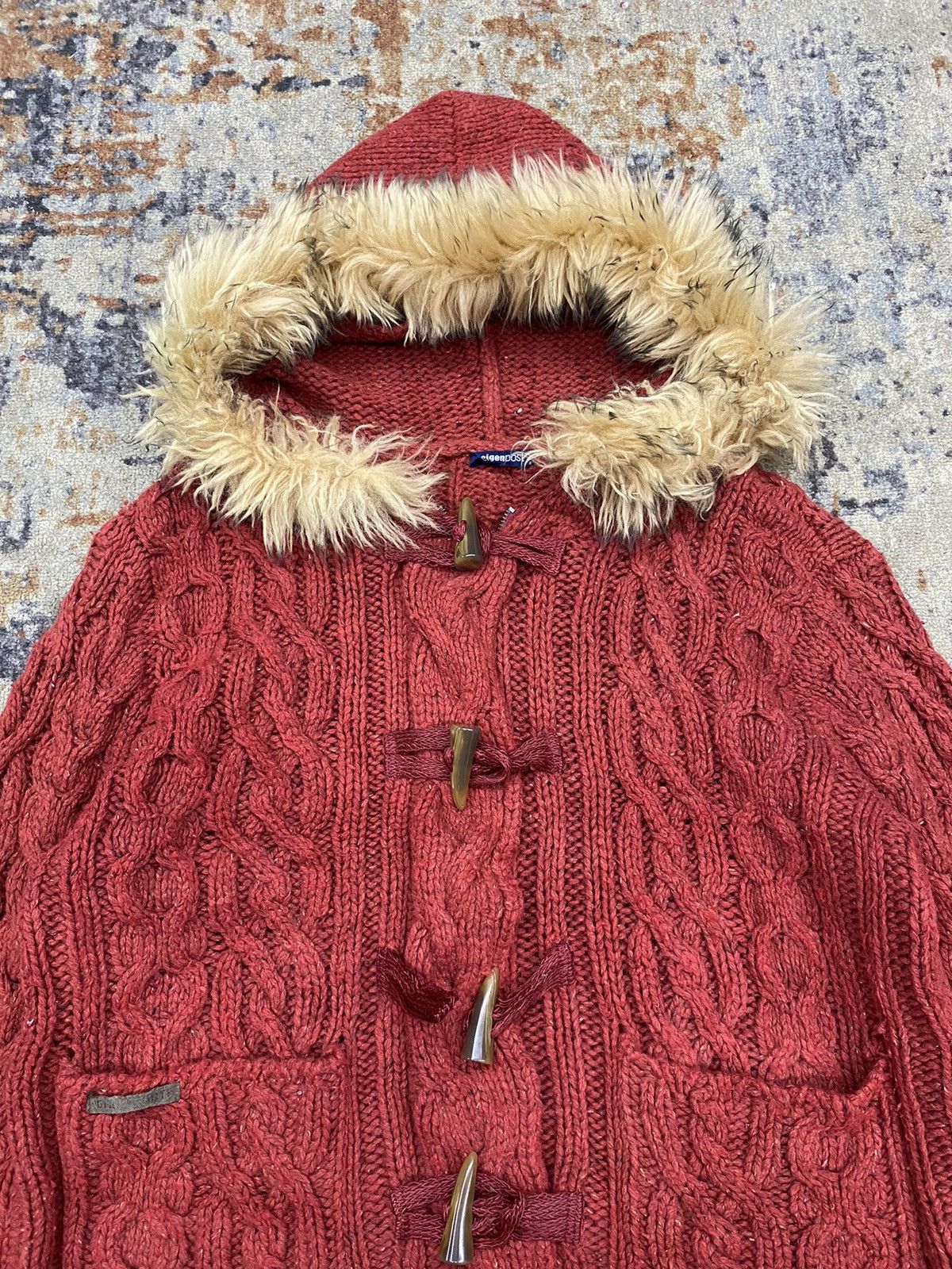Hysteric Glamour × If Six Was Nine × Japanese Brand faux fur knitted hoodie eigenpost japan ifsixwasnine style Size US L / EU 52-54 / 3 - 11 Thumbnail