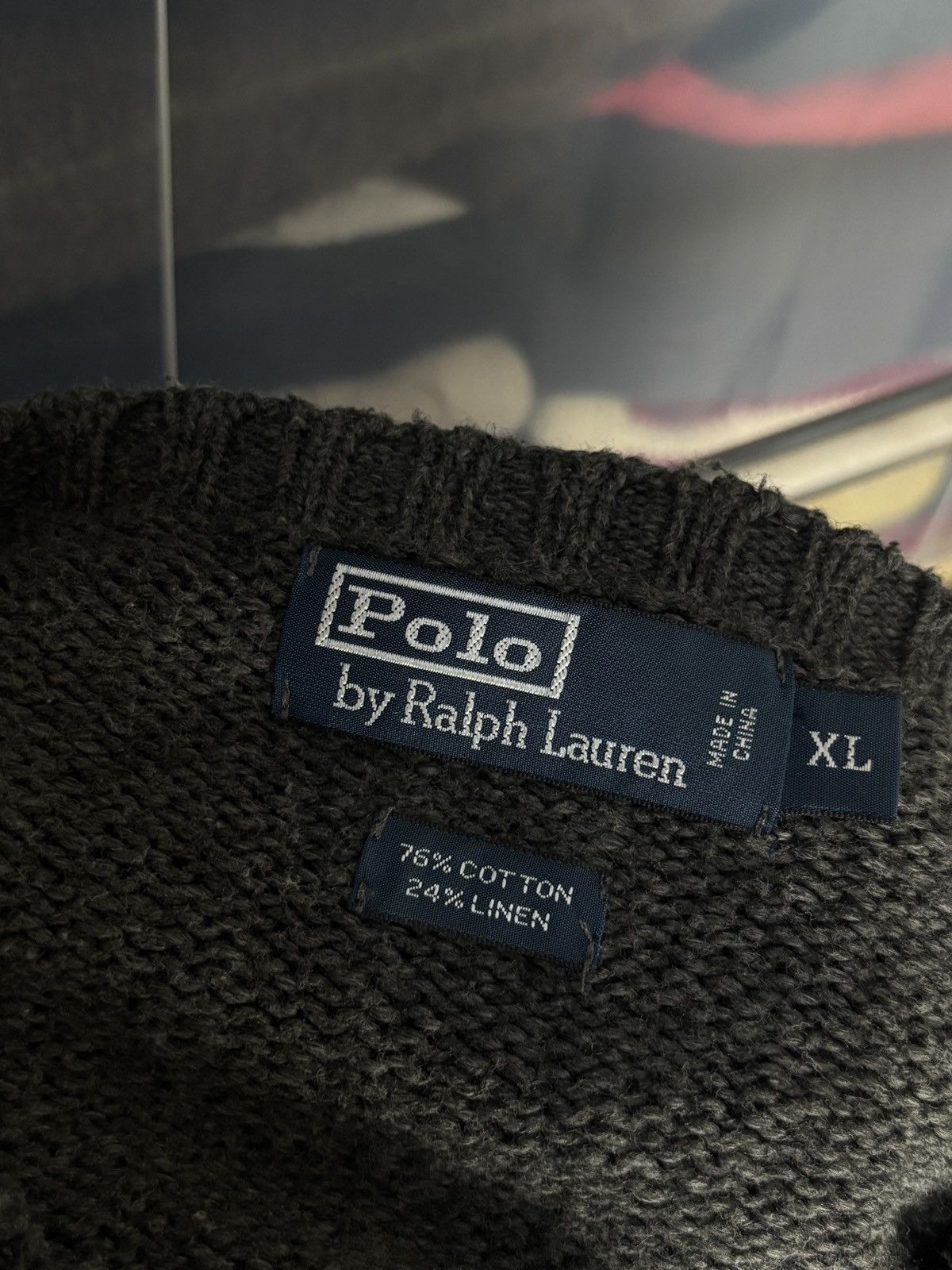Polo Ralph Lauren Polo Ralph Lauren vintage knit cotton & linen sweater Size US XL / EU 56 / 4 - 8 Thumbnail