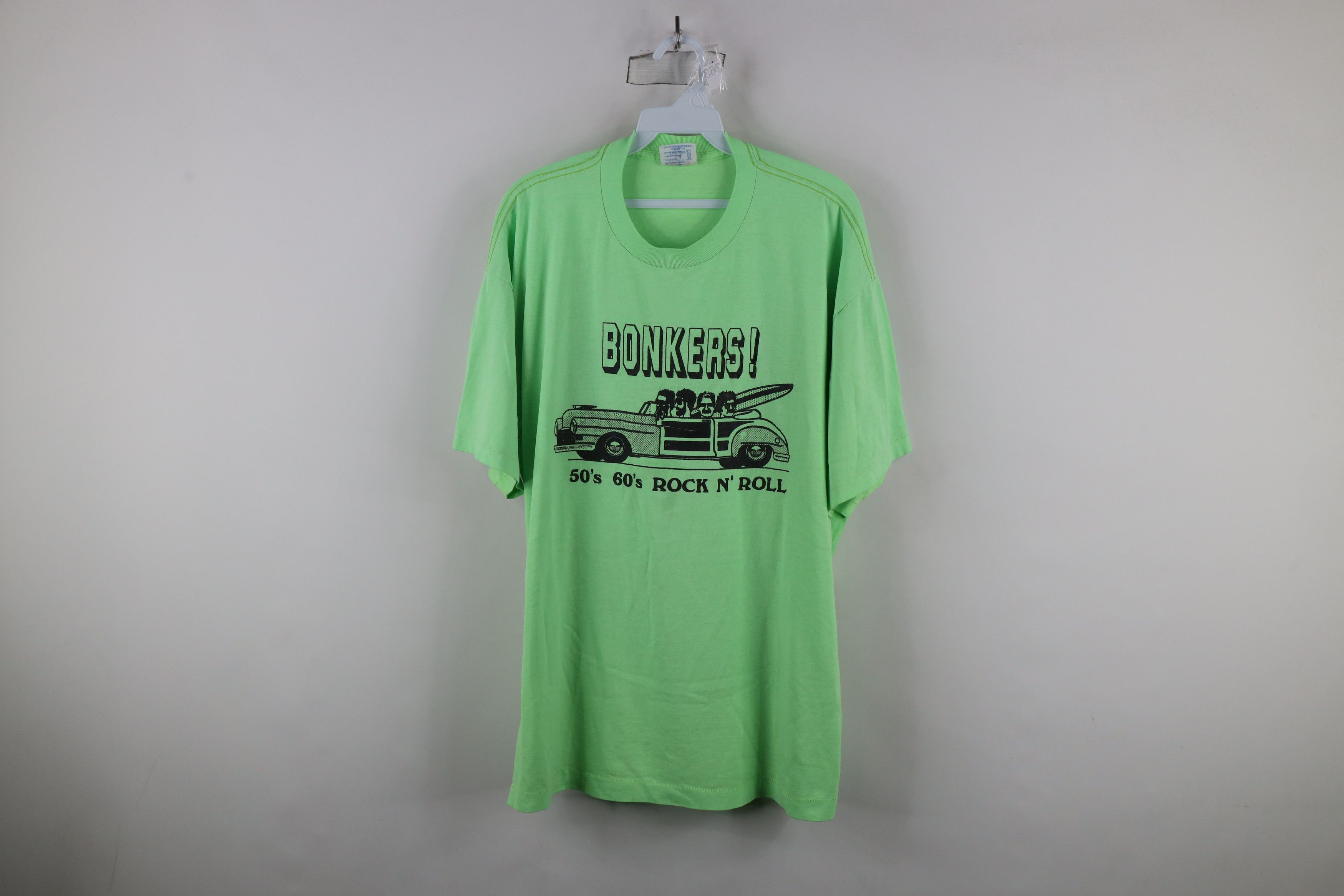 Vintage Vintage 90s Streetwear 50s 60s Rock N Roll T-Shirt USA Size US XXL / EU 58 / 5 - 1 Thumbnail