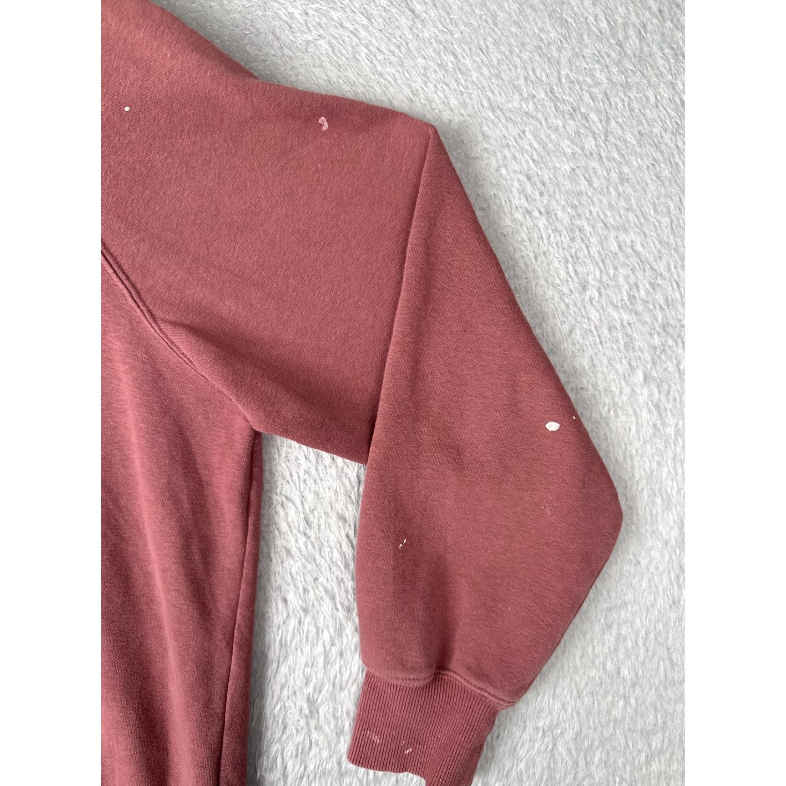 The North Face The North Face Hoodie Women XL Burgundy Pullover Kangaroo Pocket Graphic Logo - Women - XL - Burgundy/Red - Hoodie - Graphic Print - All Seasons Size XL / US 12-14 / IT 48-50 - 3 Thumbnail