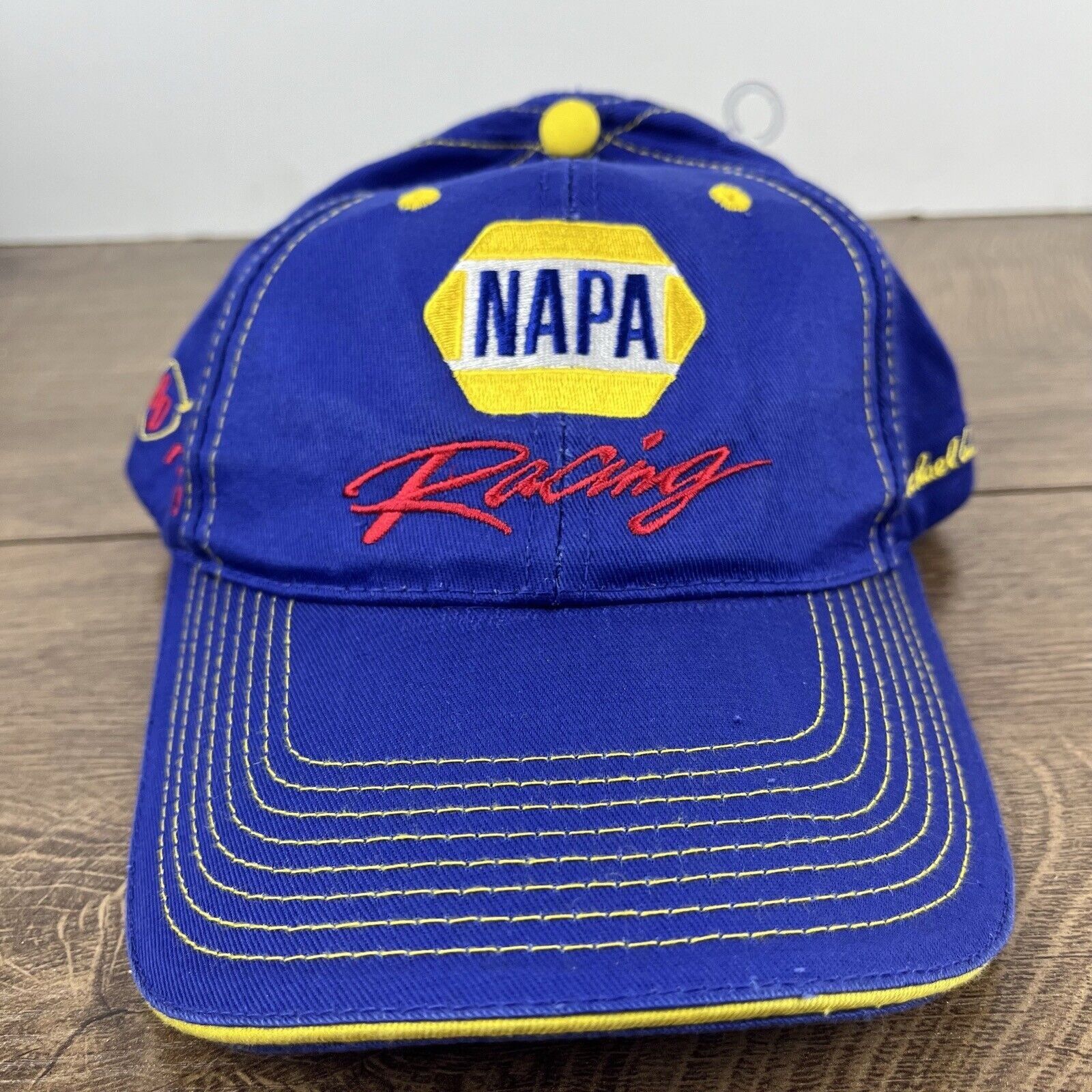 Other Bill Davis Racing Hat NASCAR Racing Hat Blue Cap Adjustable Size ONE SIZE - 5 Thumbnail