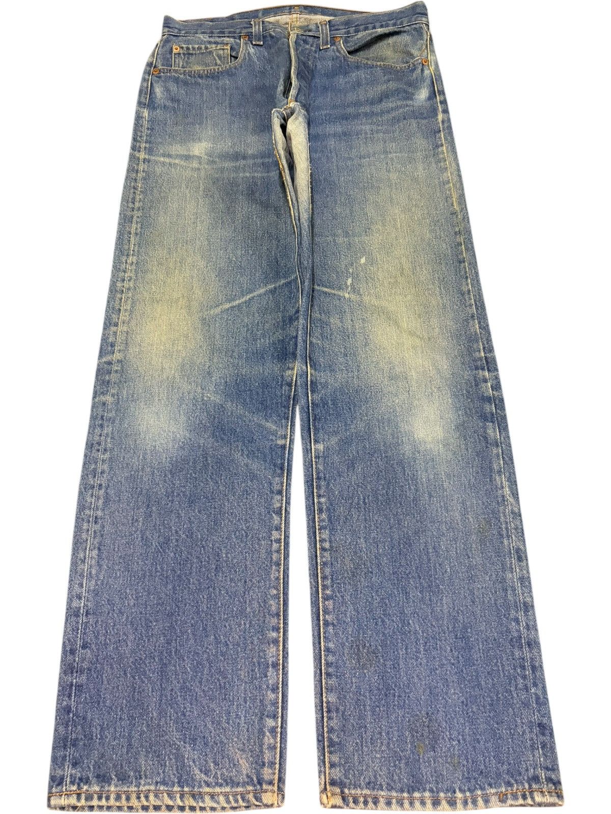Vintage 70s Levis 501 Blue Wash Jeans