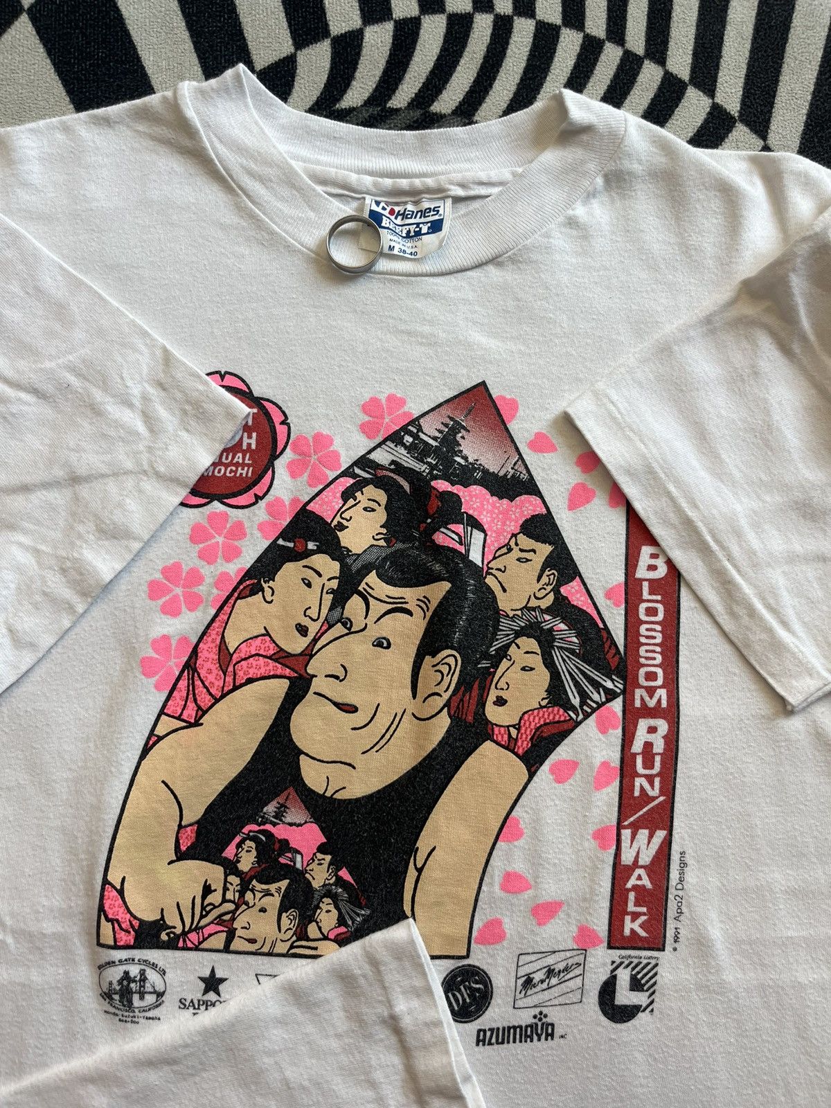 Arts & Science Vintage "10th Annual Kimochi Cherry Blossom Run/Walk 91’s Size US M / EU 48-50 / 2 - 7 Thumbnail