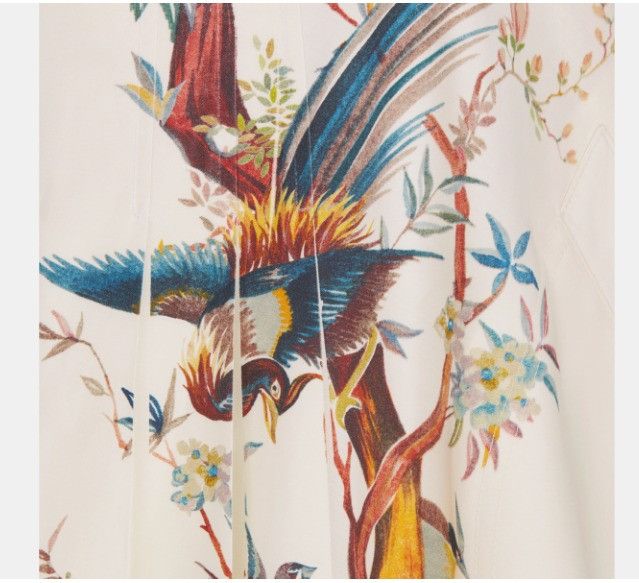 Dior o1w1db10924 Buttoned Mid-Length Skirt in Multicolor Size 36" / US 14 / IT 50 - 3 Thumbnail