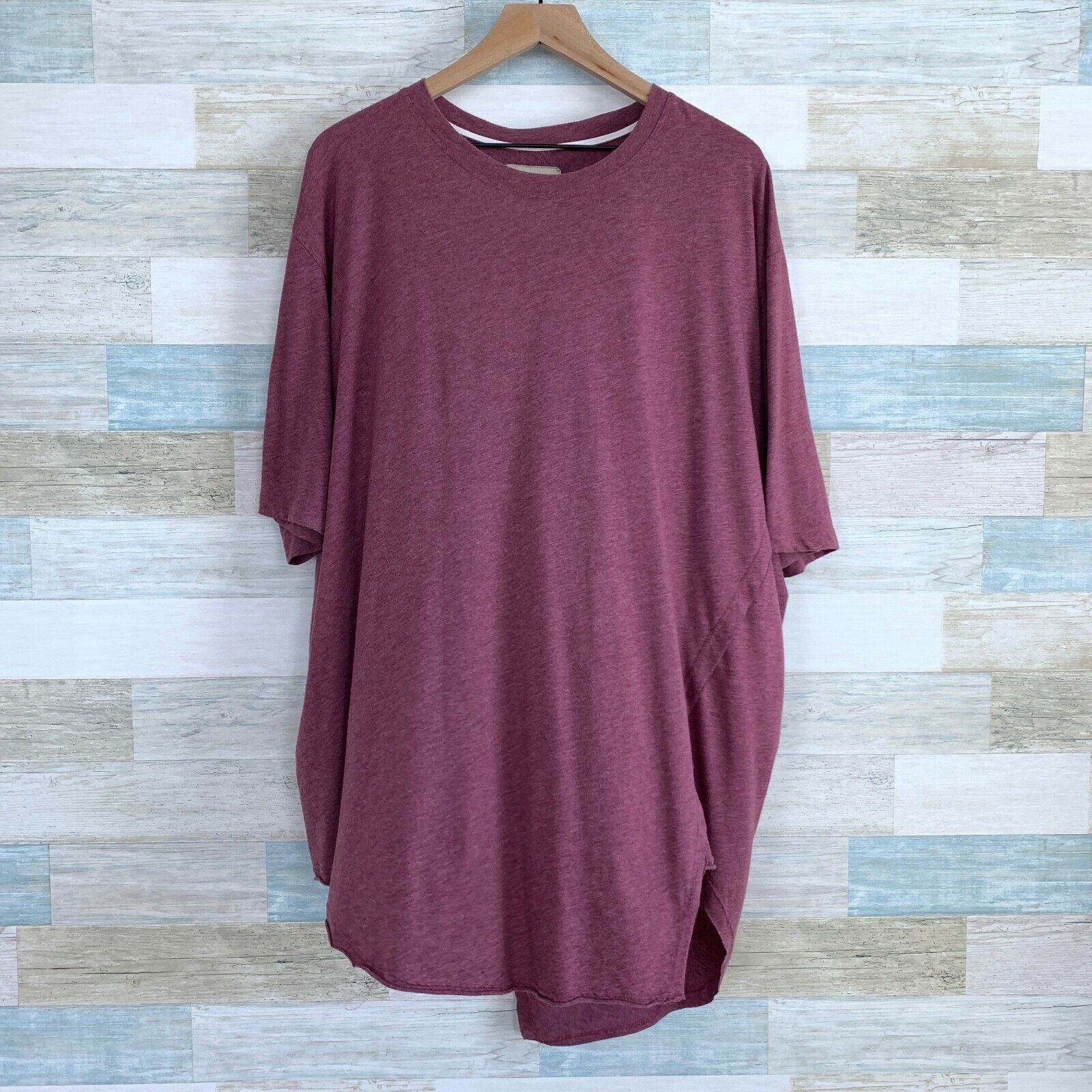 Other Oublier Axis Longline Tee Purple Shirt Mens Big & Tall 1X XL Size US XL / EU 56 / 4 - 2 Thumbnail