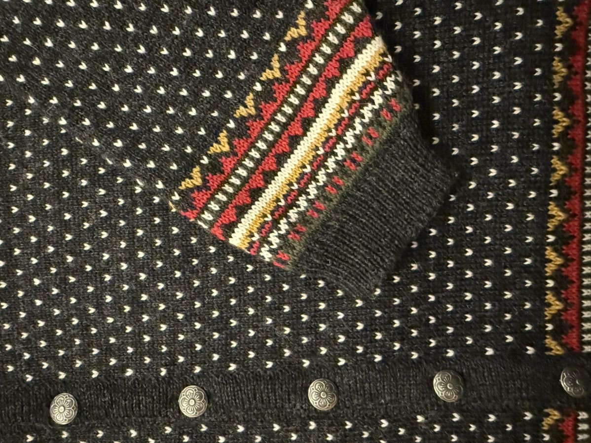Bode BODE Woodford Jacquard Cardigan Size US L / EU 52-54 / 3 - 3 Thumbnail