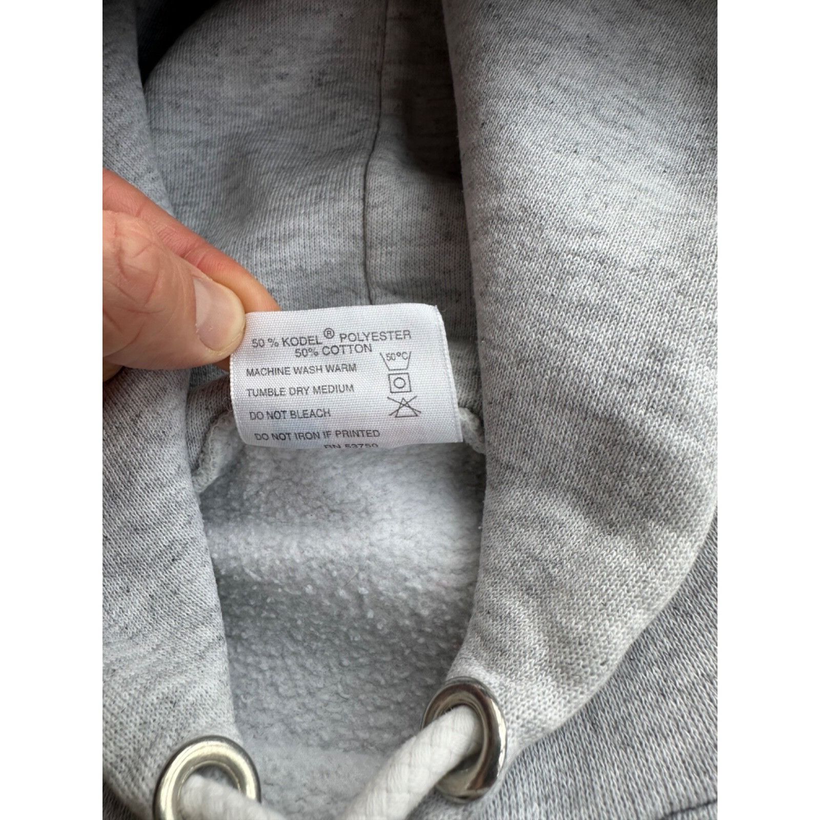 Tribal Streetwear VTG Tribal Streetwear USA Grey Logos Hoodie Size US S / EU 44-46 / 1 - 13 Thumbnail