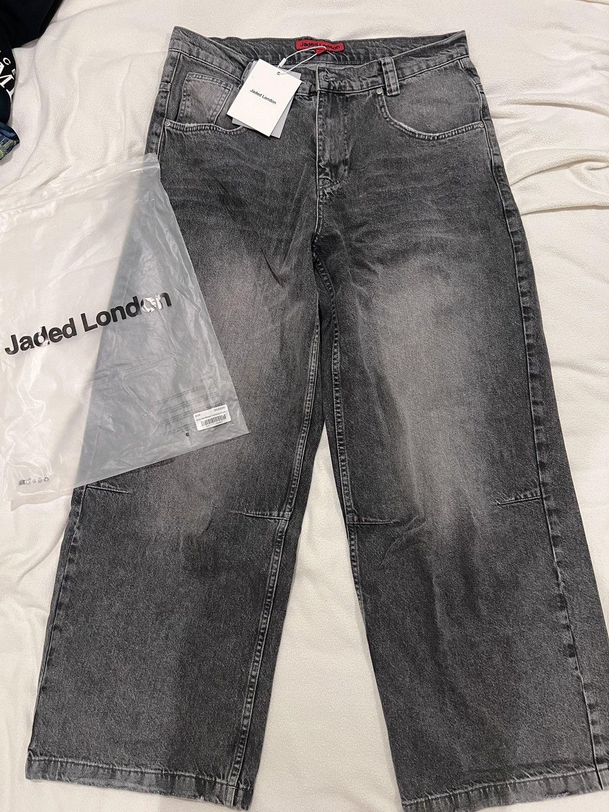 Jaded London Jaded London Washed Grey Colossus Jeans *NWT | Grailed